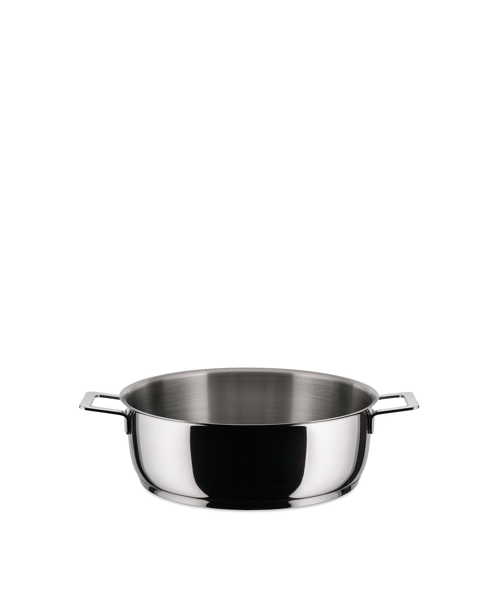 Alessi Pots&Pans Pots Pans Low Casserole With Two Handles