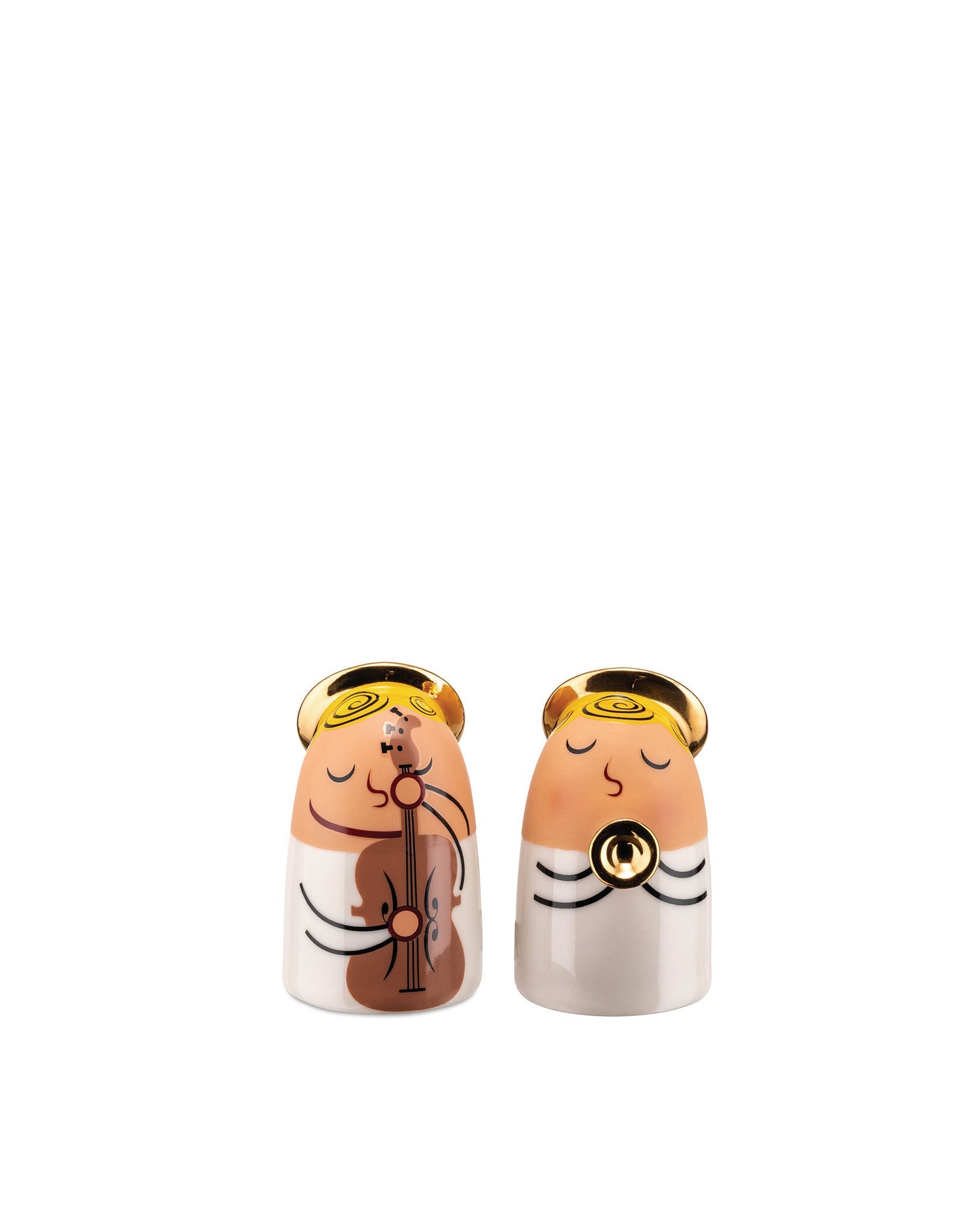 Alessi Angels Band Set Of 2 Figurines 2