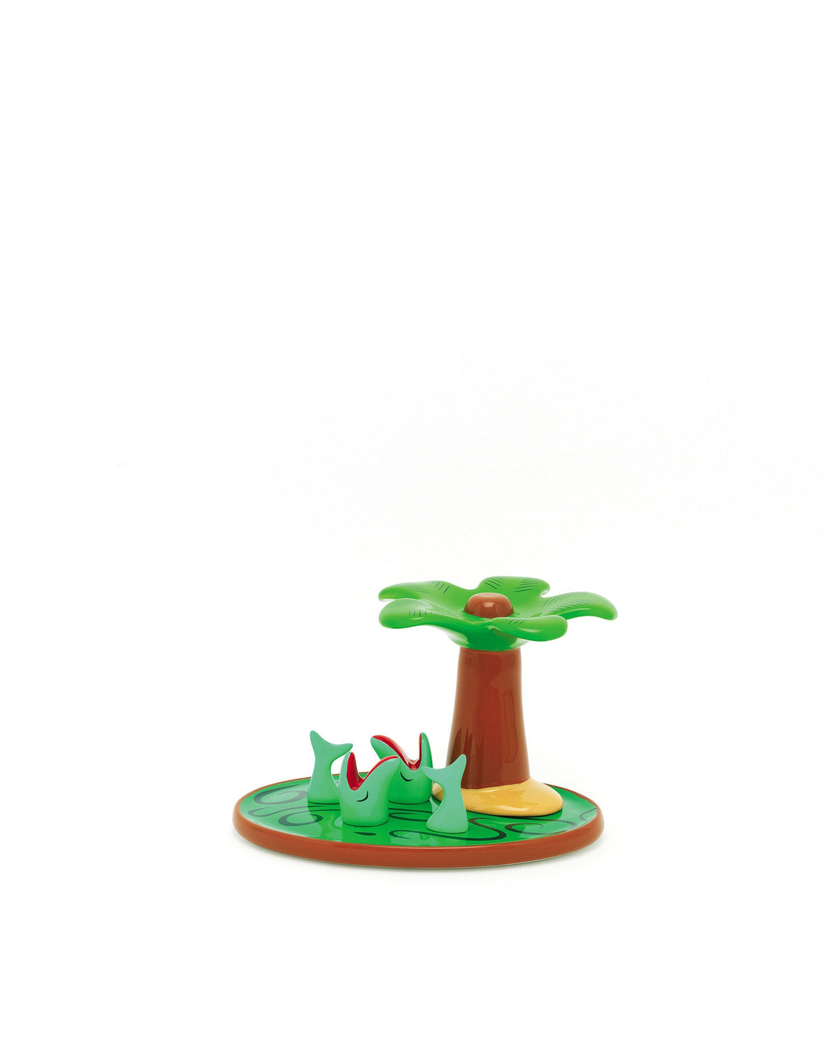 Alessi Little Paradise Hand-Decorated Porcelain Figurine