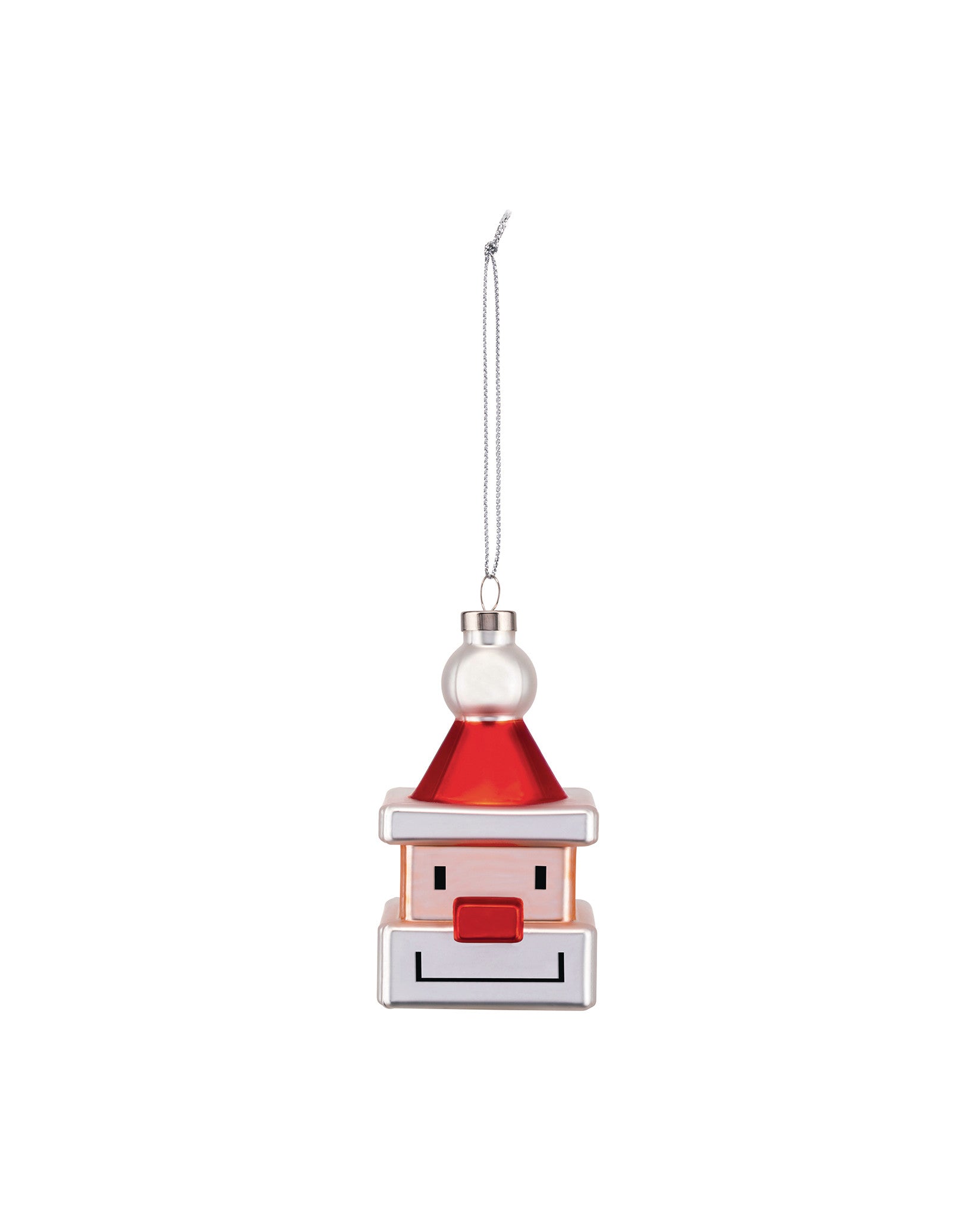 Alessi Santa Cube Christmas Ornament