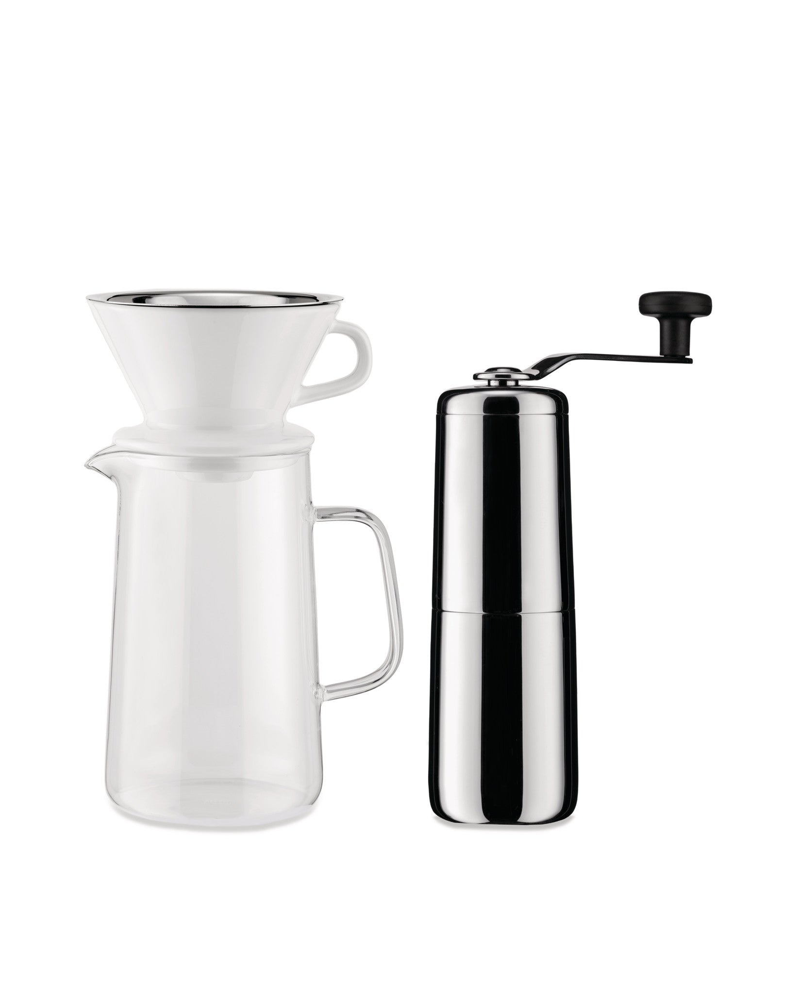 Alessi Slow coffee Set For And Grinder