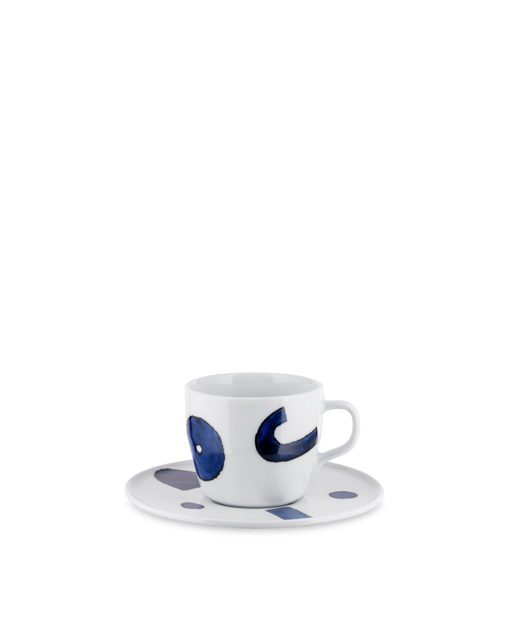Alessi Itsumo - Yunoki ware Set Of Drip Coffee Cup With Saucer 4 Pieces