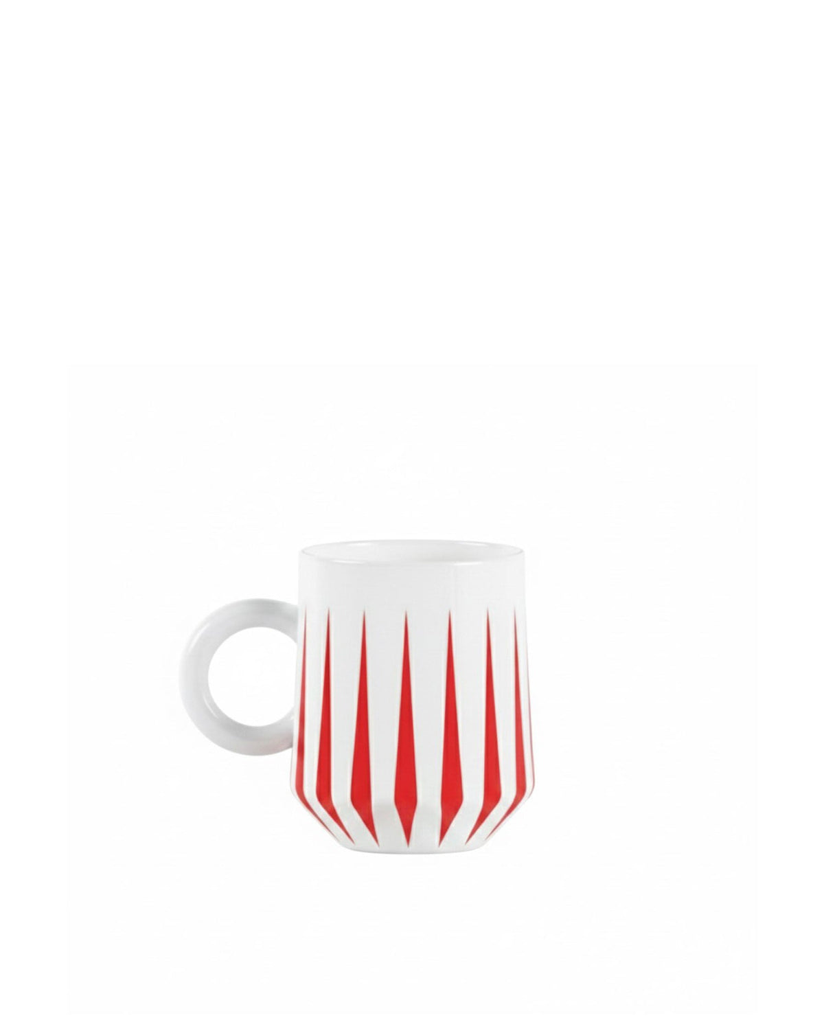 Alessi Delight Porcelain Mug - red