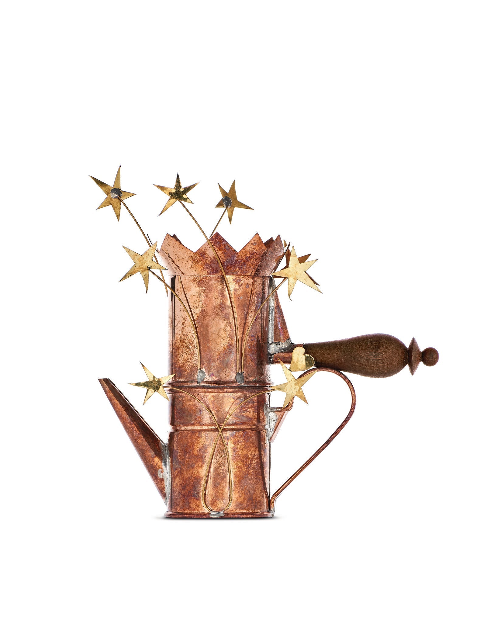 Alessi Caffettiera con cuore e stelle Multiple