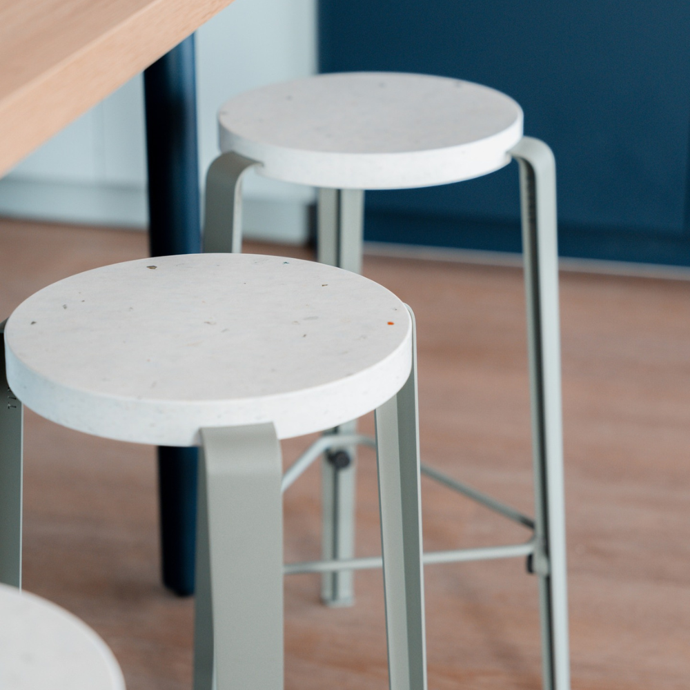 TIPTOE LOU Bar Stool - Venezia Recycled Plastic