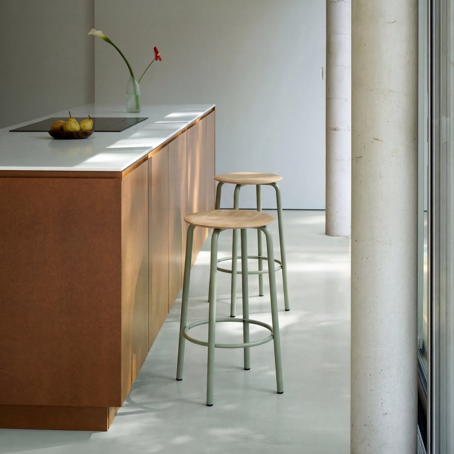 TIPTOE SSD Bar Stool - Eco-Certified Wood