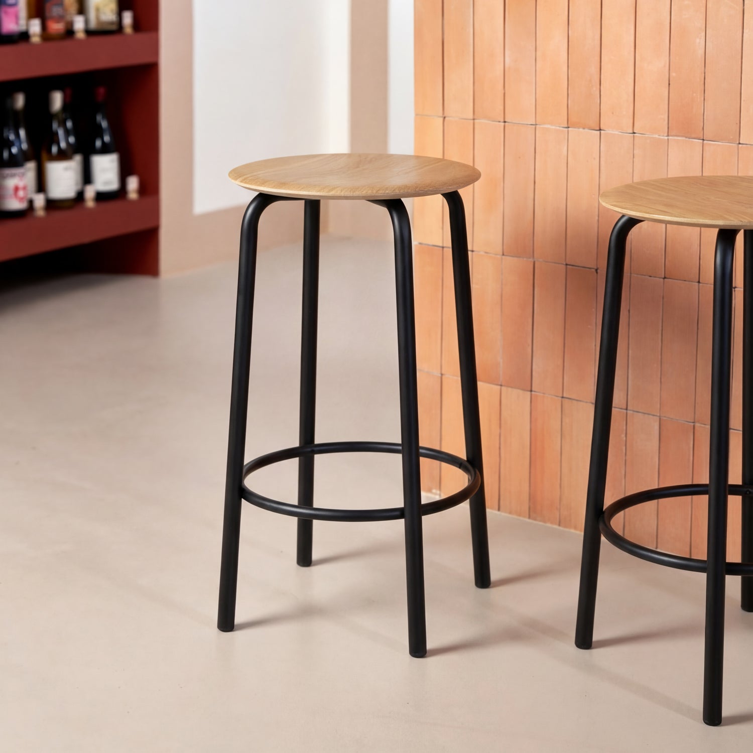 TIPTOE SSD Bar Stool - Eco-Certified Wood