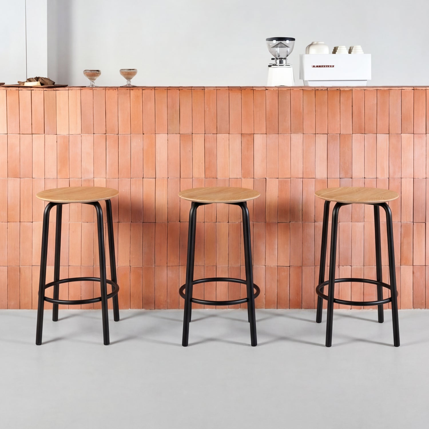 TIPTOE SSD Bar Stool - Eco-Certified Wood