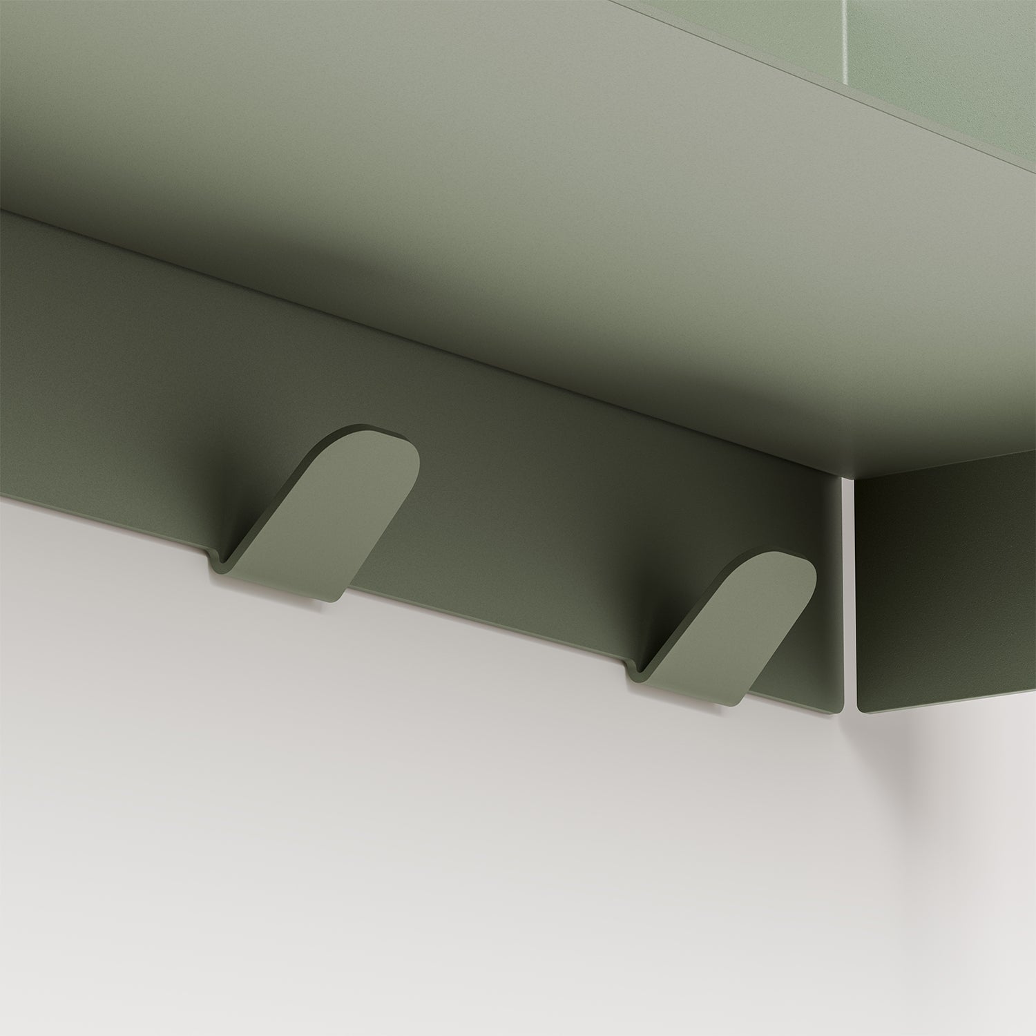 TIPTOE PLI Slim Steel Wall-Mounted Coat Rack - 20 To 60 cm
