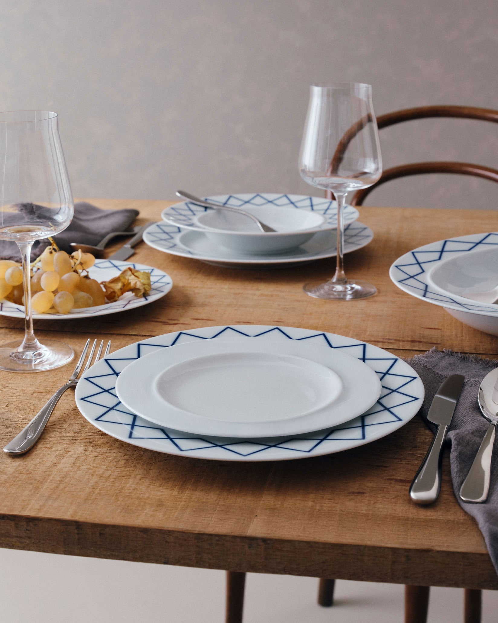 Alessi La Bella Tavola Dessert Plate Set of 4