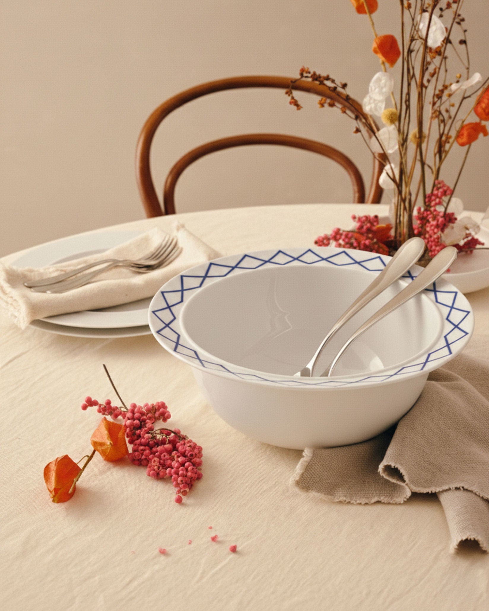 Alessi La Bella Tavola and My Beautiful China Salad Bowl