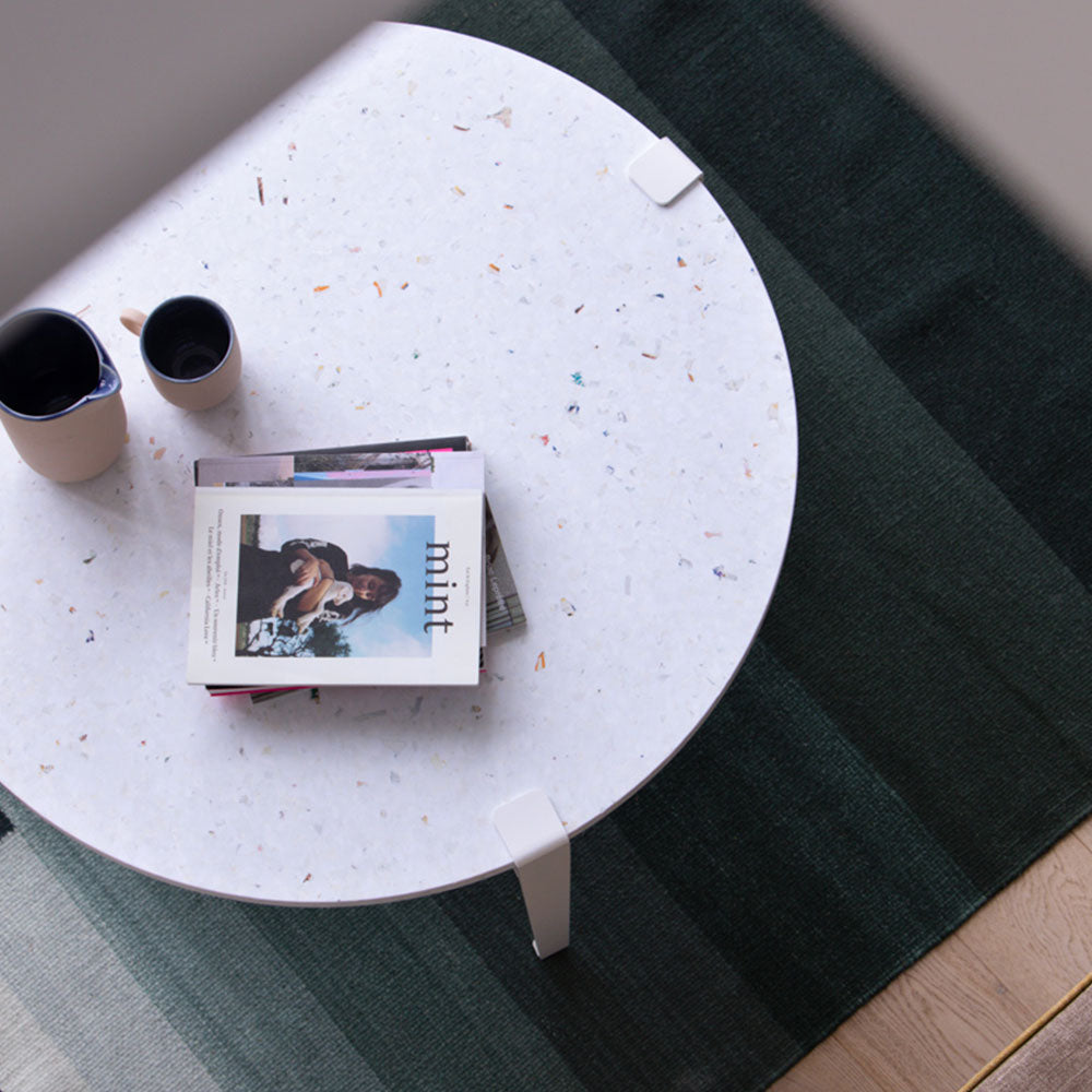 TIPTOE Round Coffee Table Diameter 80cm - Venezia Recycled Plastic