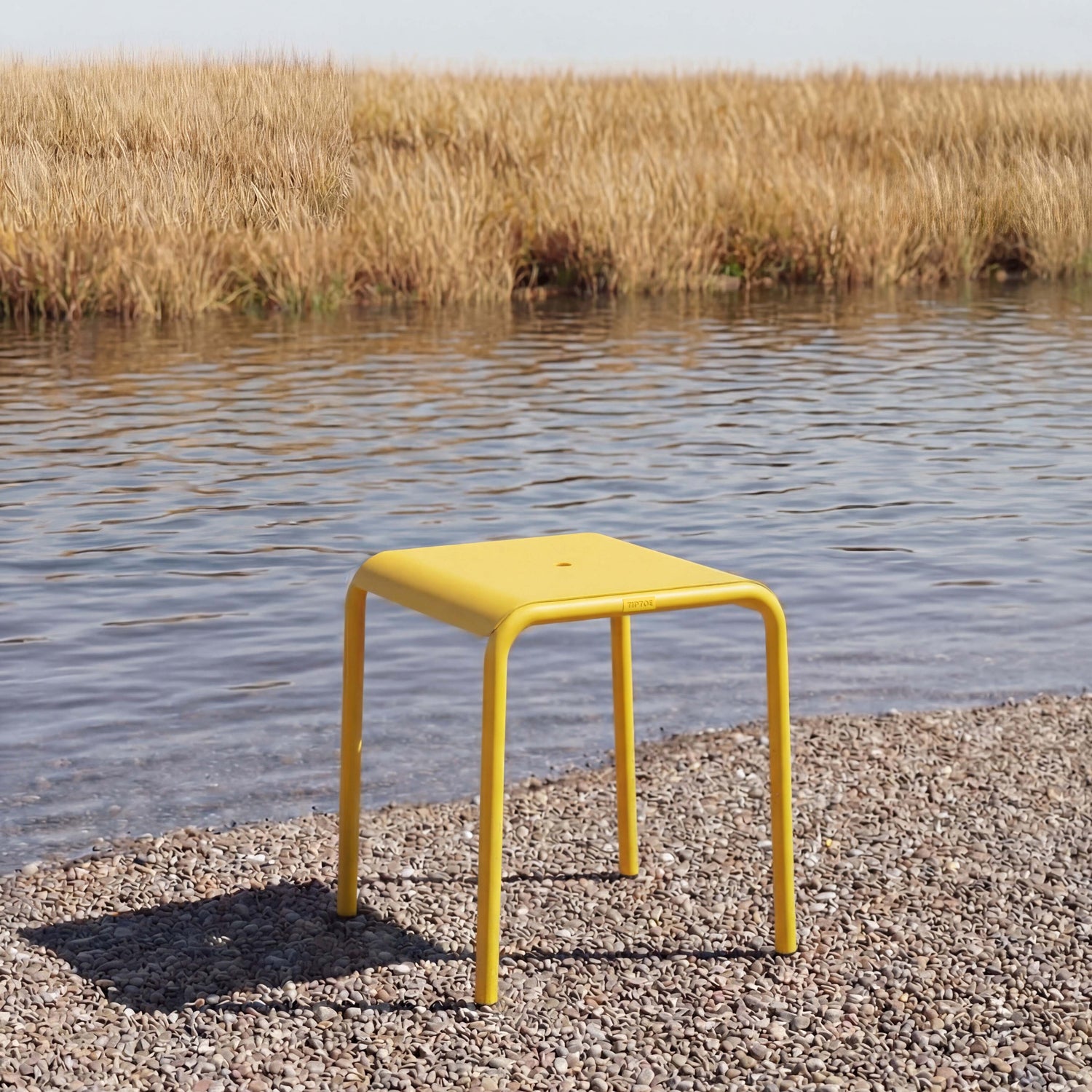 TIPTOE Outdoor Stool PANORAMA - Powder-Coated Steel