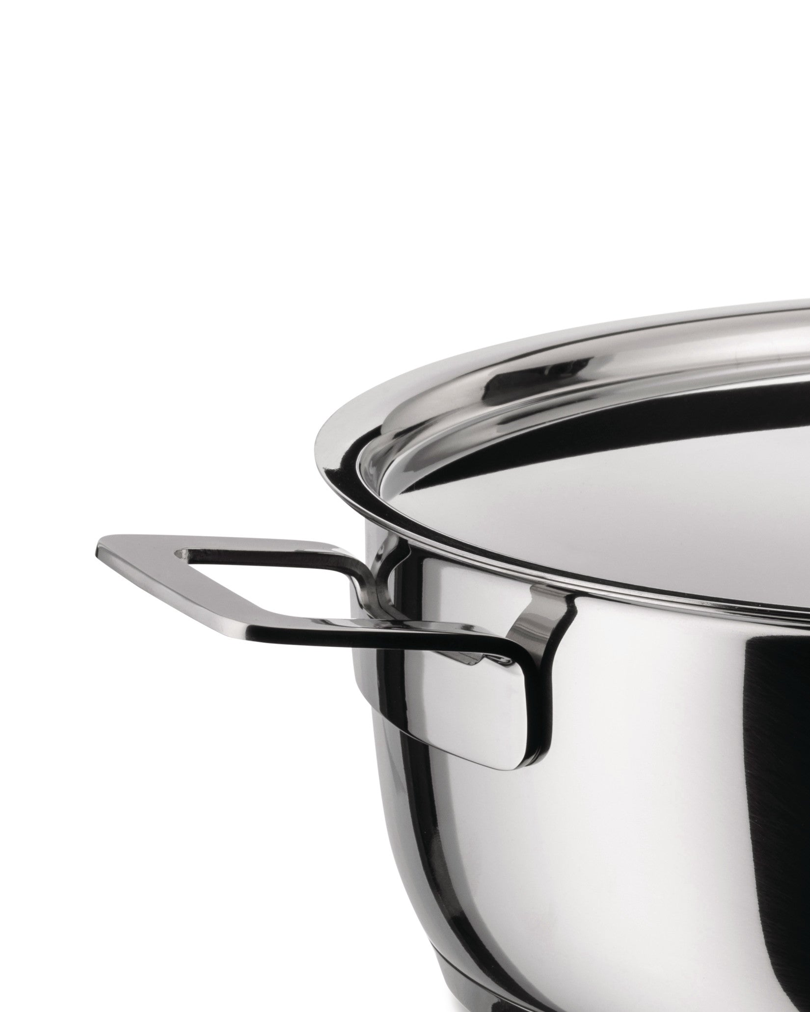 Alessi Pots&Pans Pots Pans Low Casserole With Two Handles