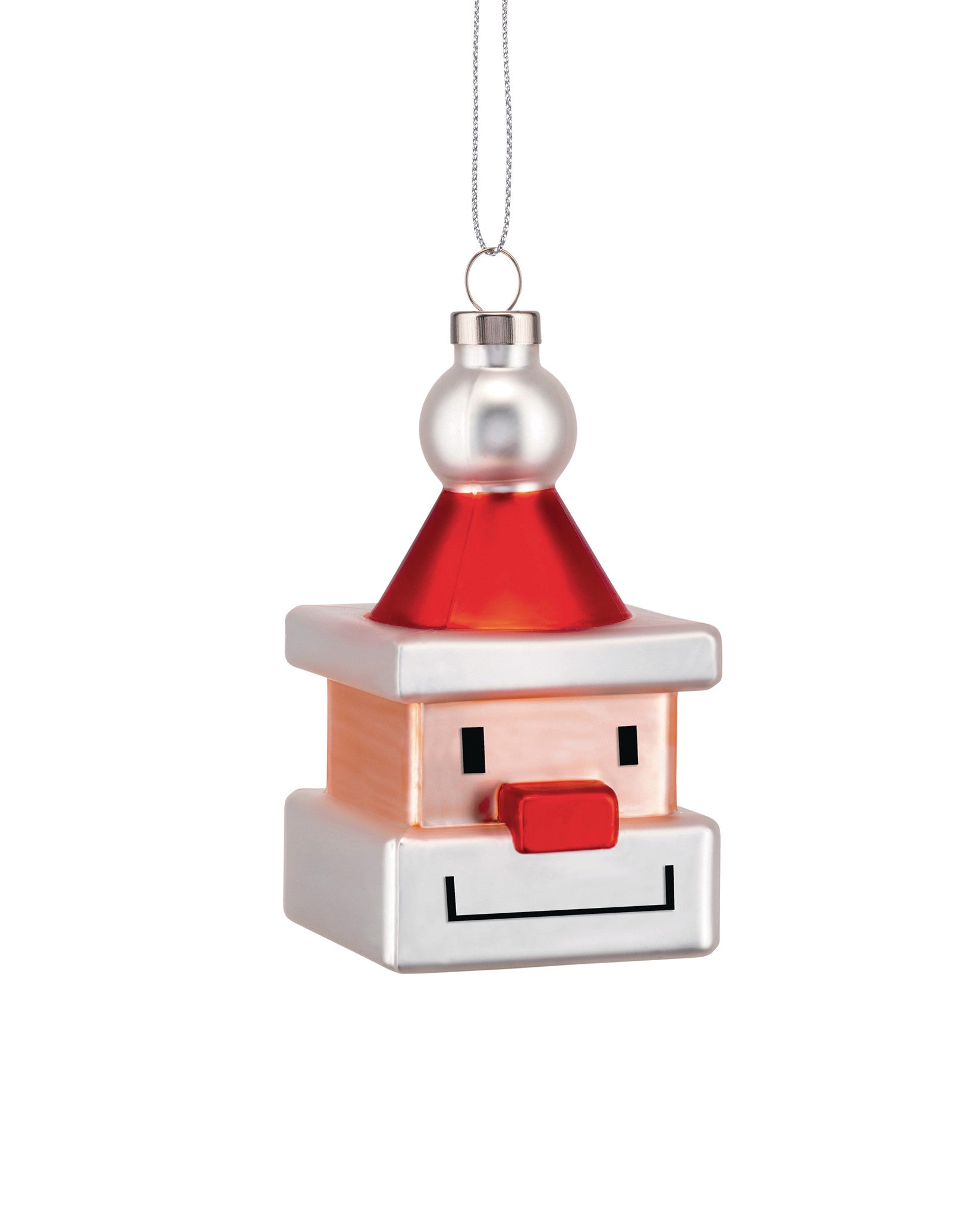 Alessi Santa Cube Christmas Ornament