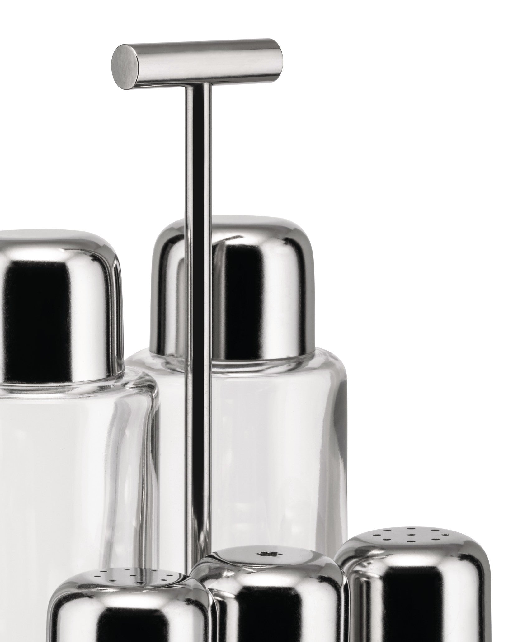 Alessi CACTUS! Cactus Condiment Set Oil Vinegar Salt Pepper And Spices
