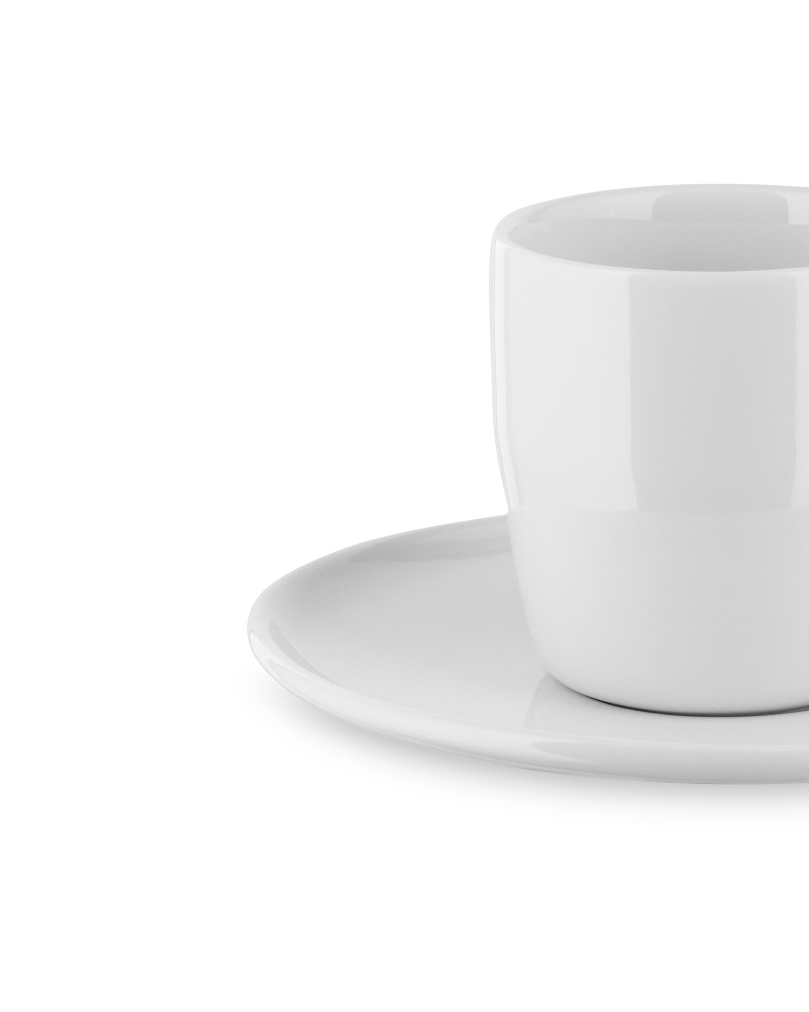 Alessi Itsumo Set Of One Mocha Cup With Saucer 4 Pieces