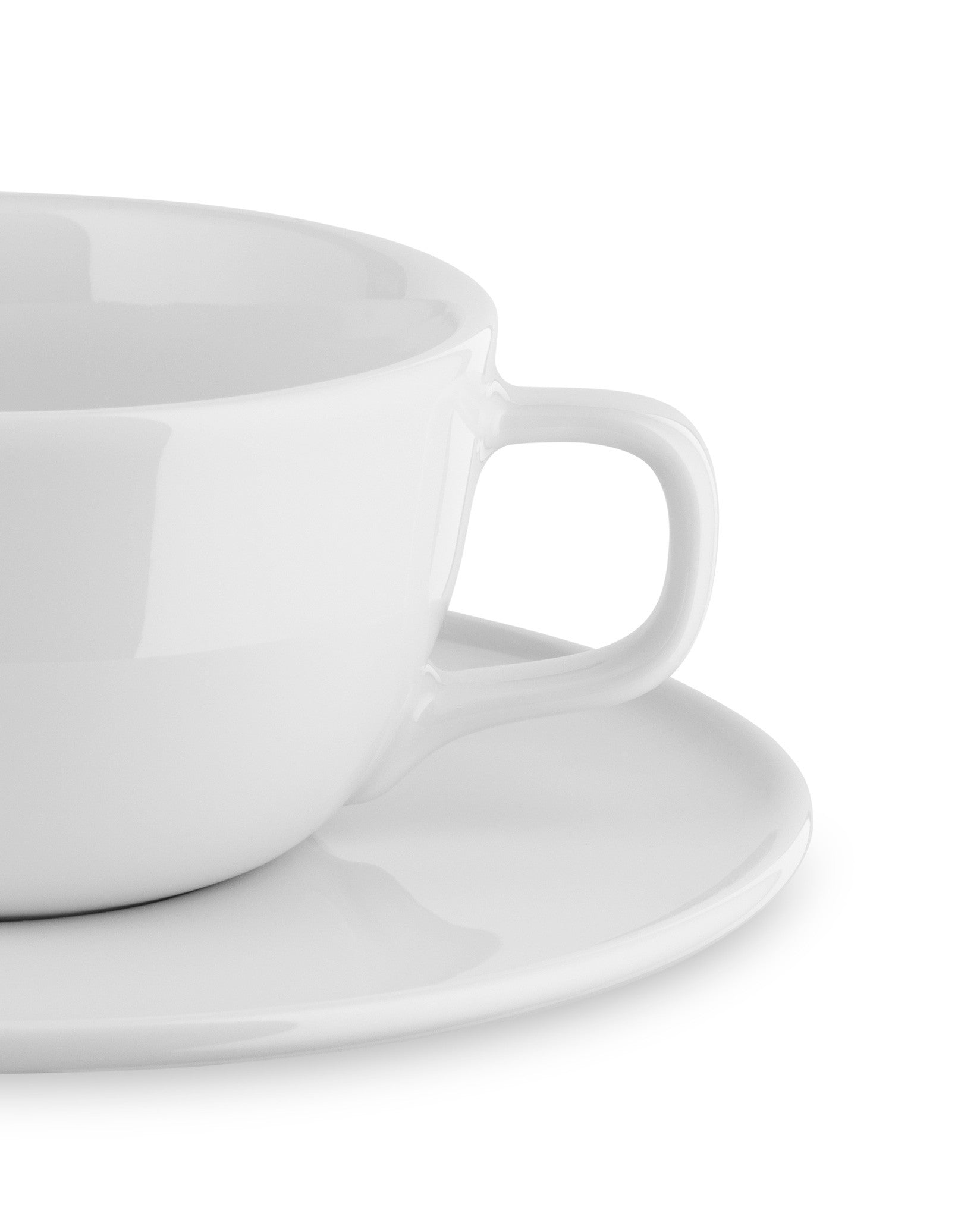Alessi Itsumo Set Of One Teacup With Saucer 4 Pieces