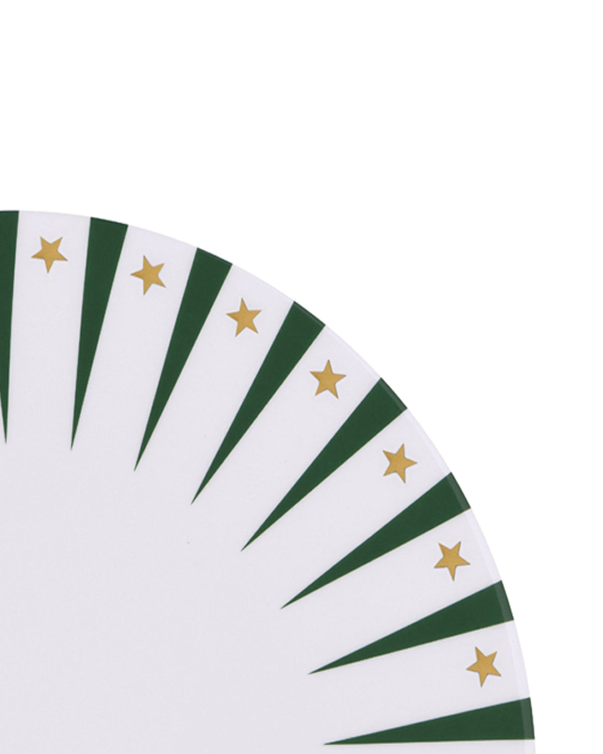 Alessi Delight Green Christmas Serving Plate