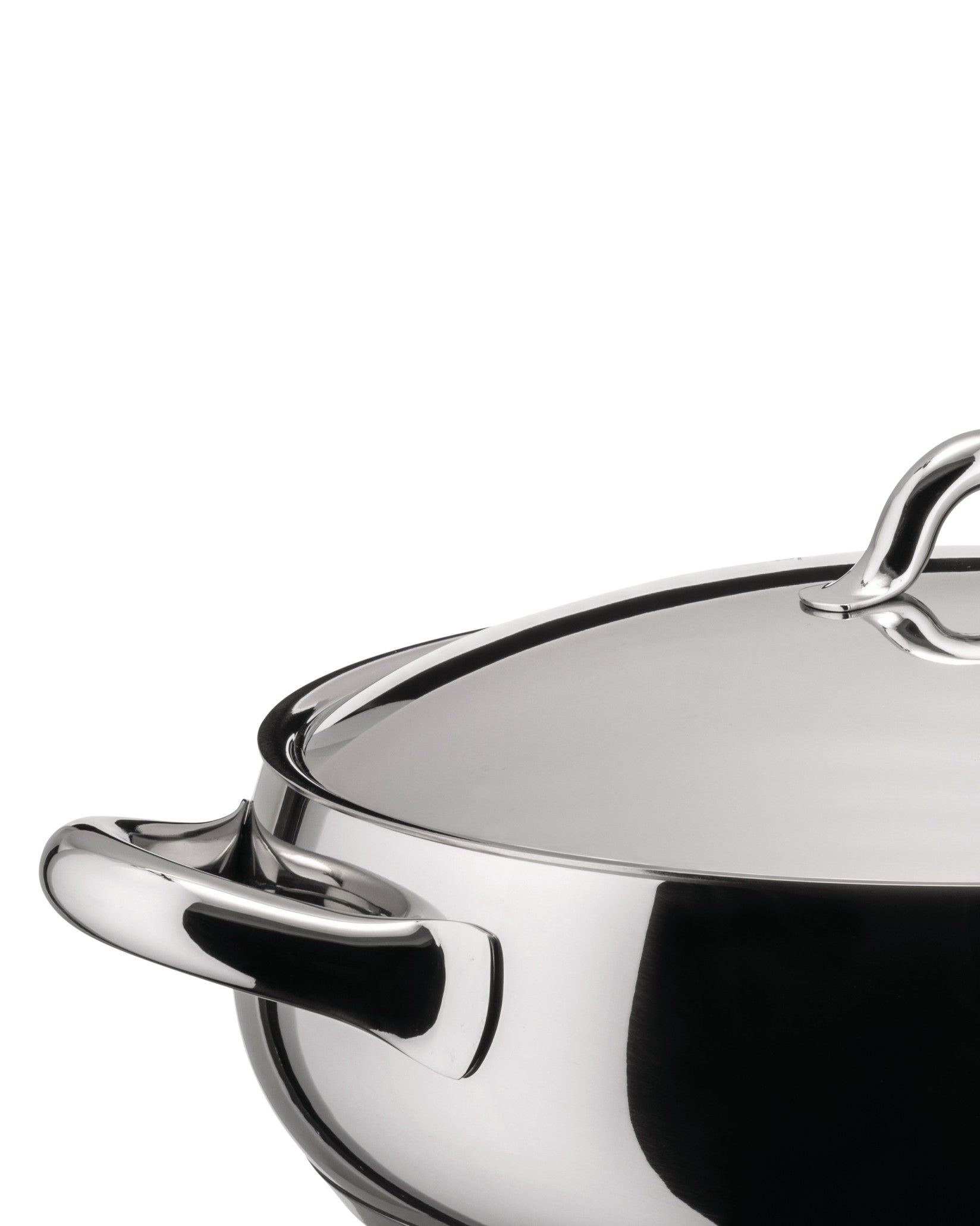 Alessi Mami Low Casserole With Two Handles