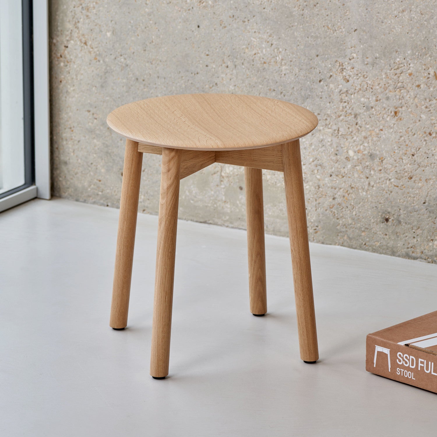 TIPTOE SSD full wood stool - eco-certified wood