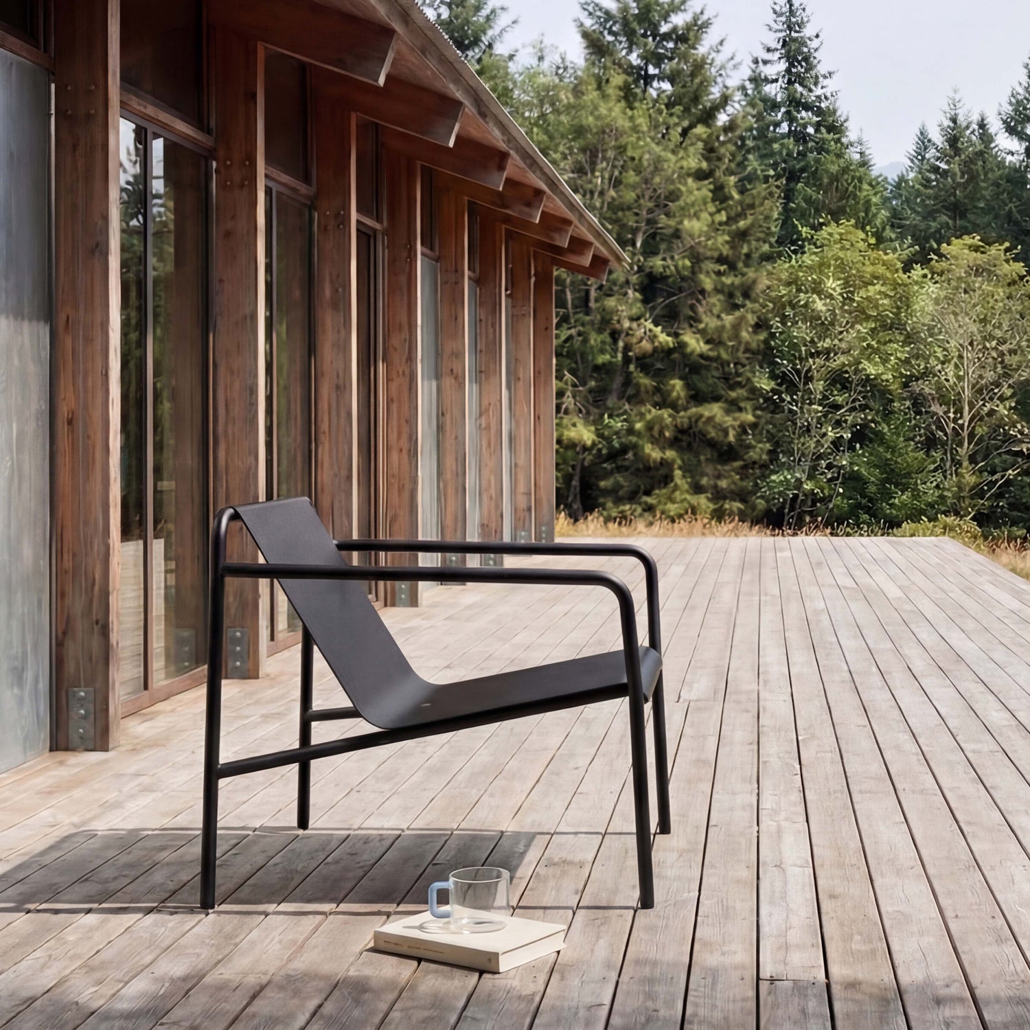 TIPTOE Outdoor Lounge Chair PANORAMA - Powder-Coated Steel