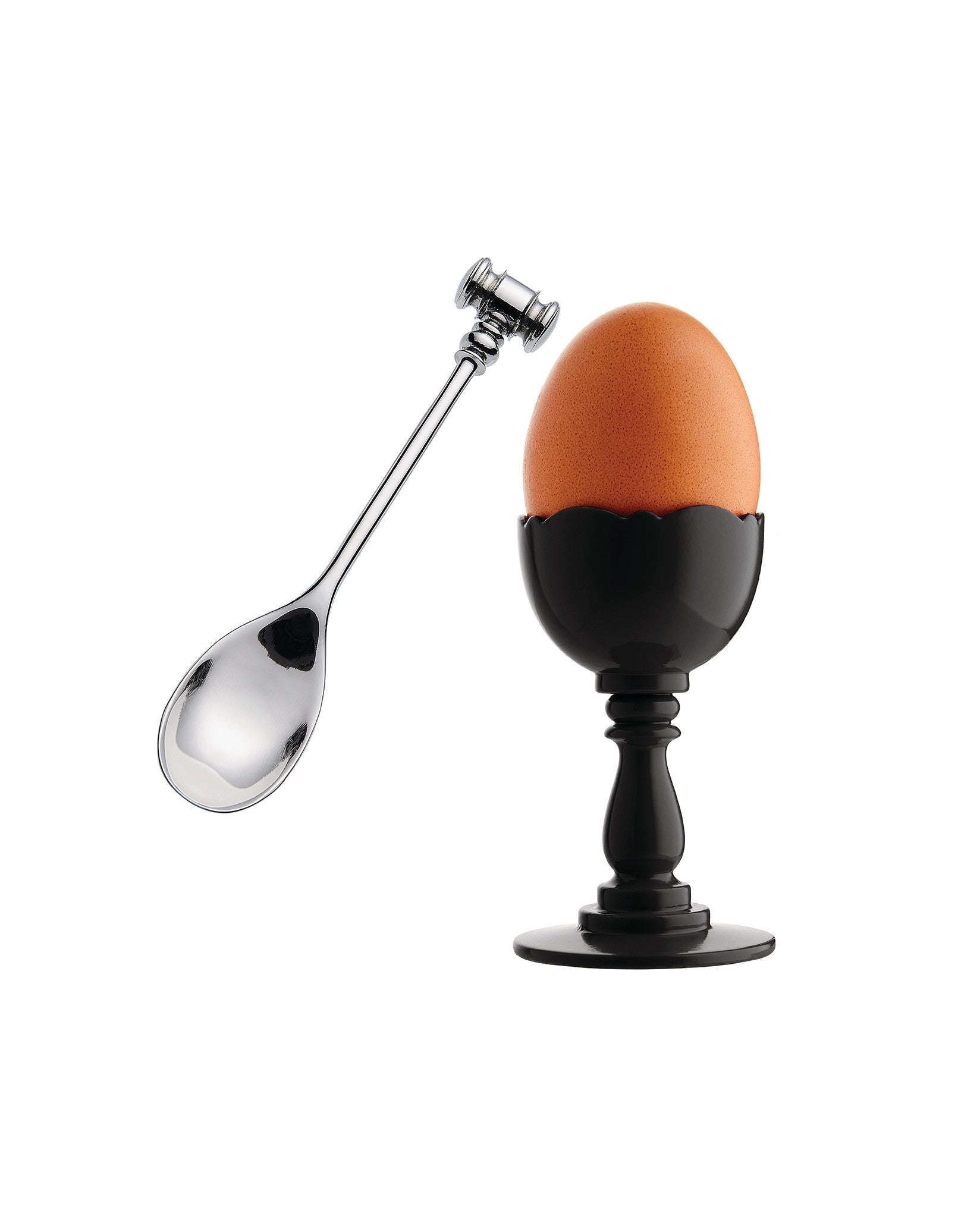 Alessi Dressed Egg Cup With Spoon