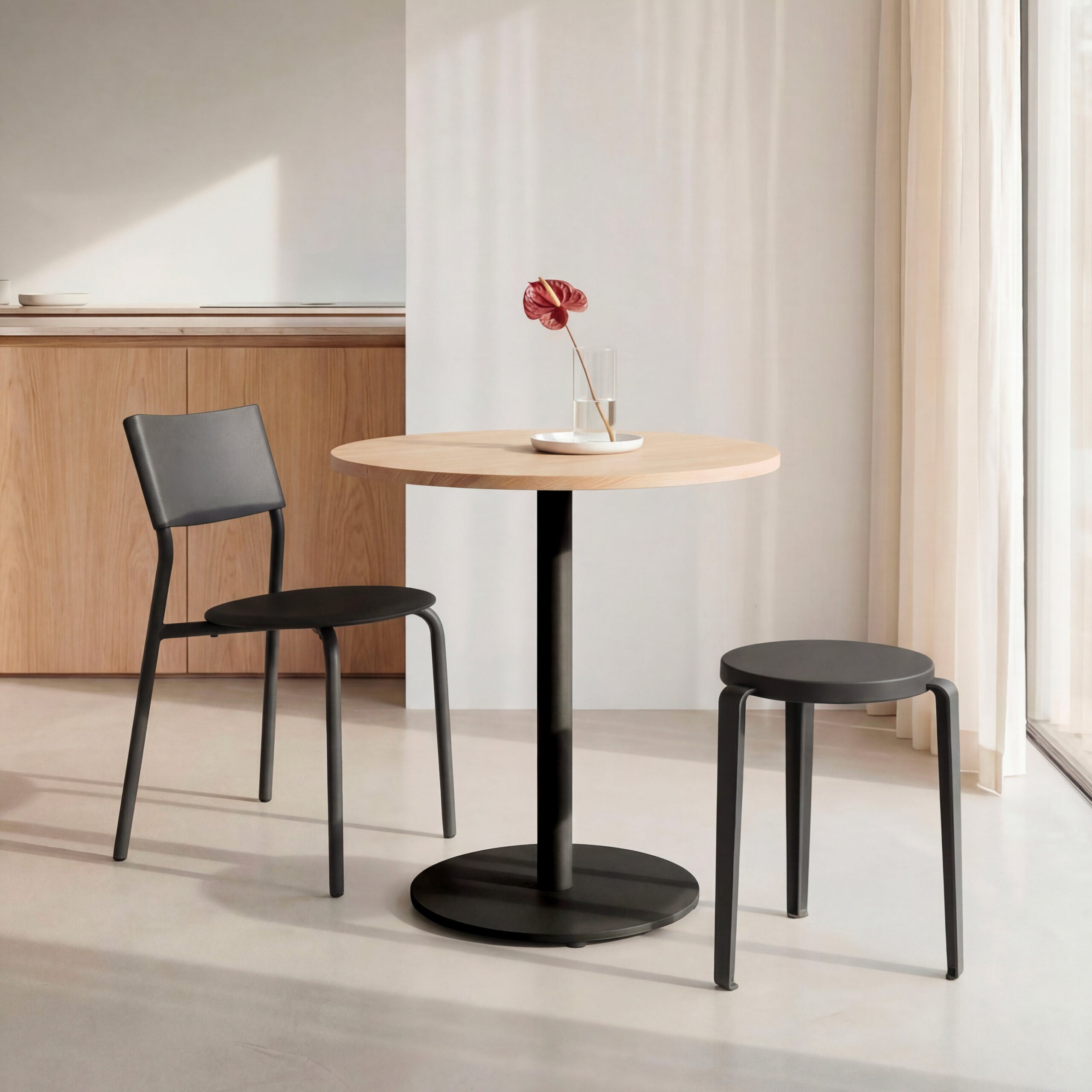 TIPTOE LOU Stool CHROMA Edition - Eco-Certified Wood