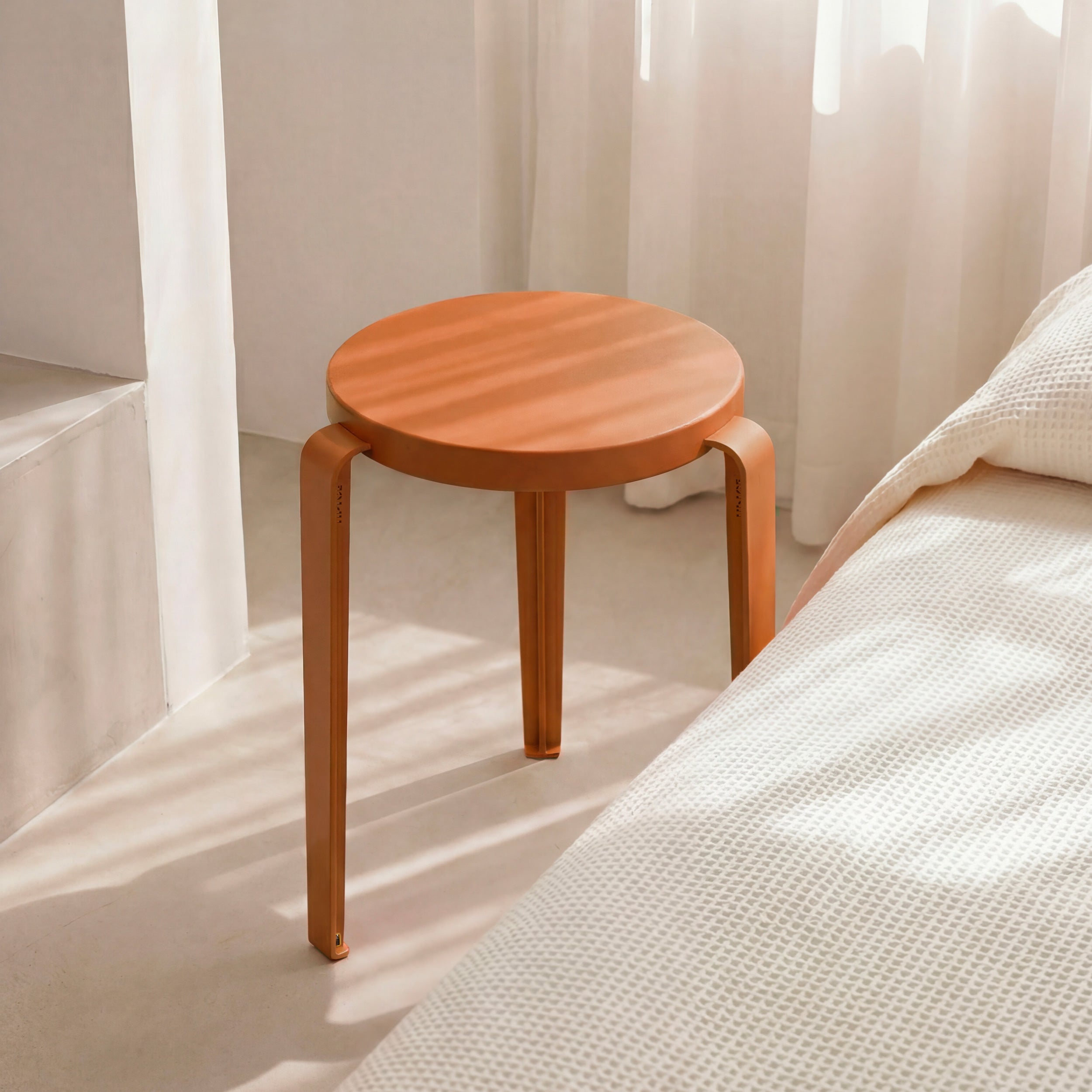 TIPTOE LOU Stool CHROMA Edition - Eco-Certified Wood