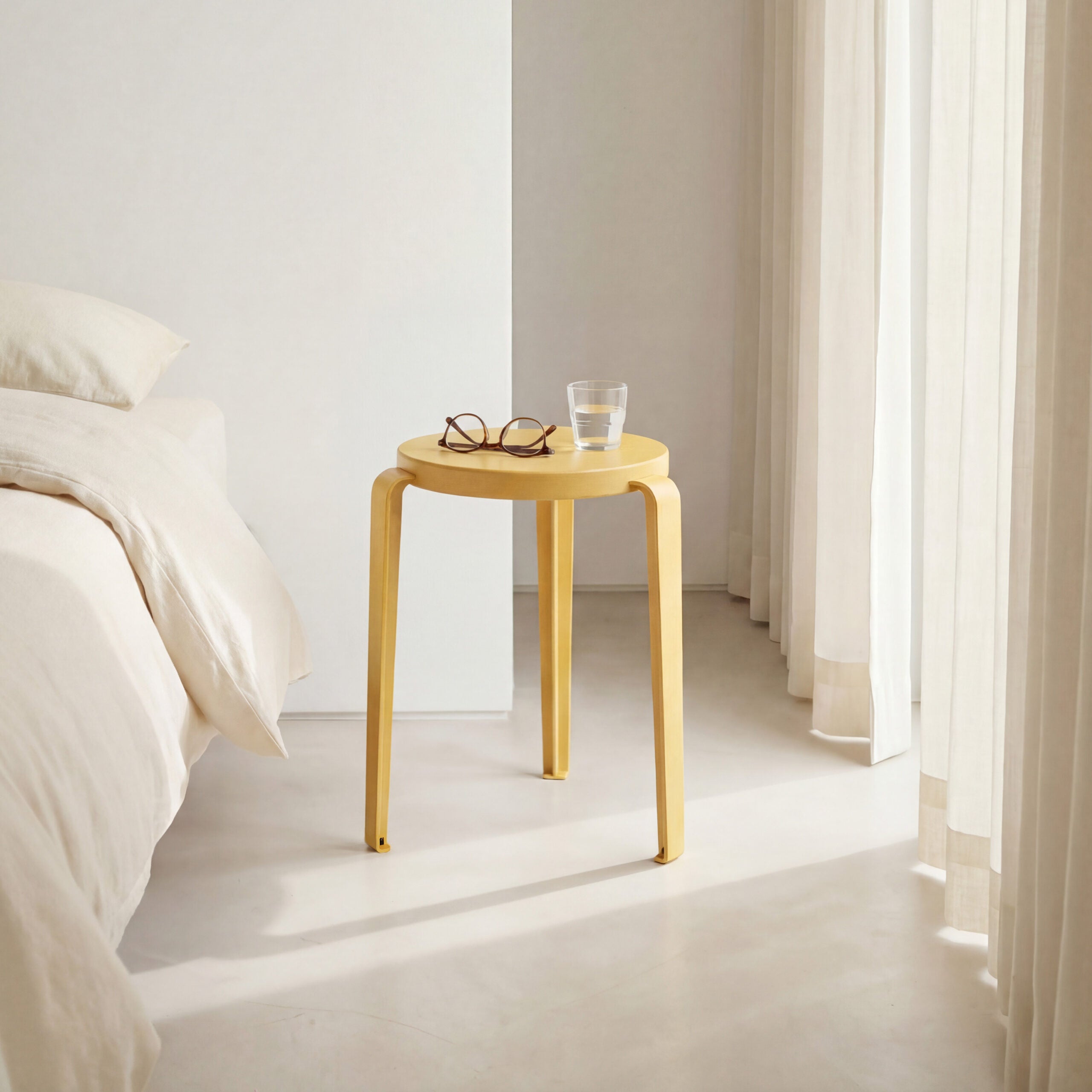 TIPTOE LOU Stool CHROMA Edition - Eco-Certified Wood