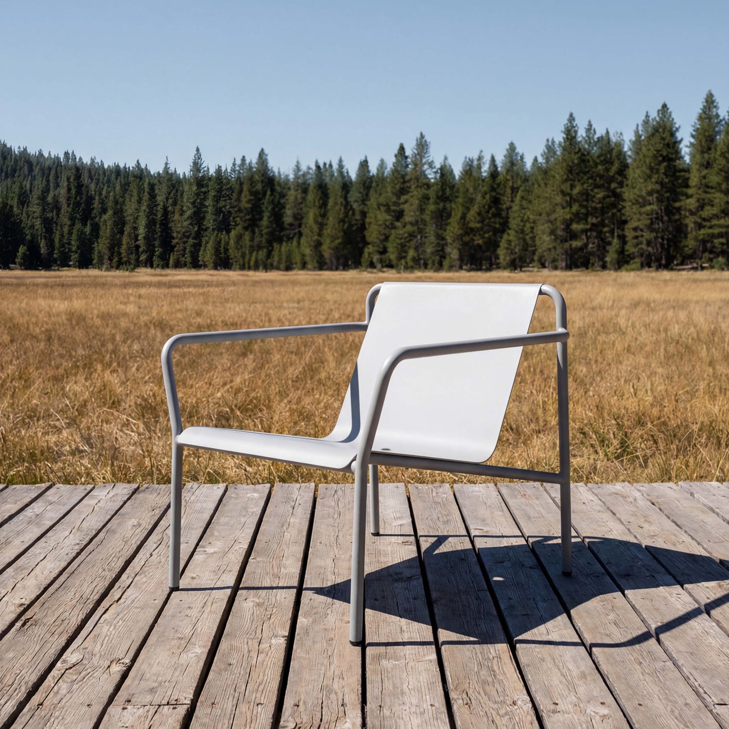 TIPTOE Outdoor Lounge Chair PANORAMA - Powder-Coated Steel