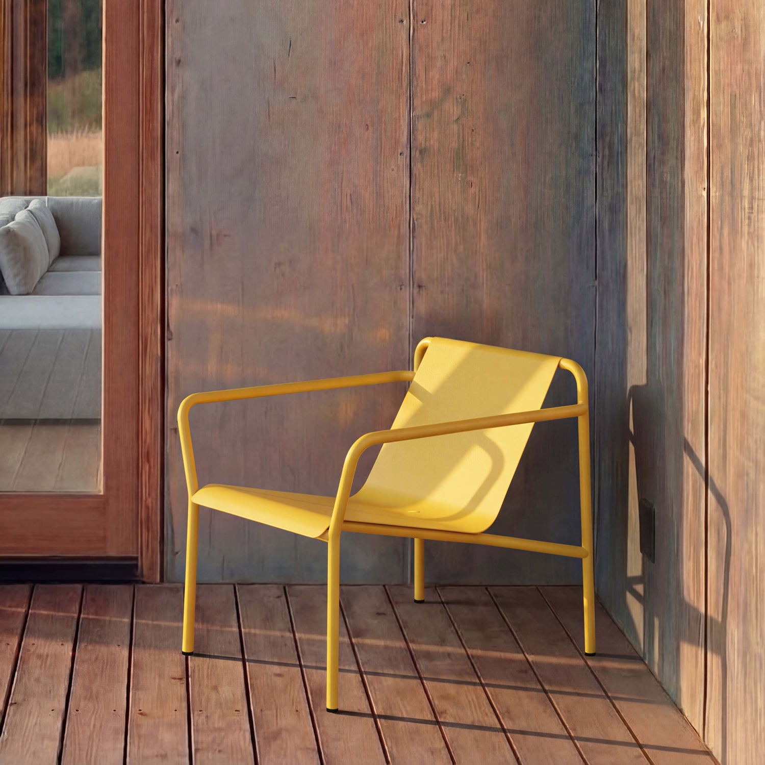 TIPTOE Outdoor Lounge Chair PANORAMA - Powder-Coated Steel