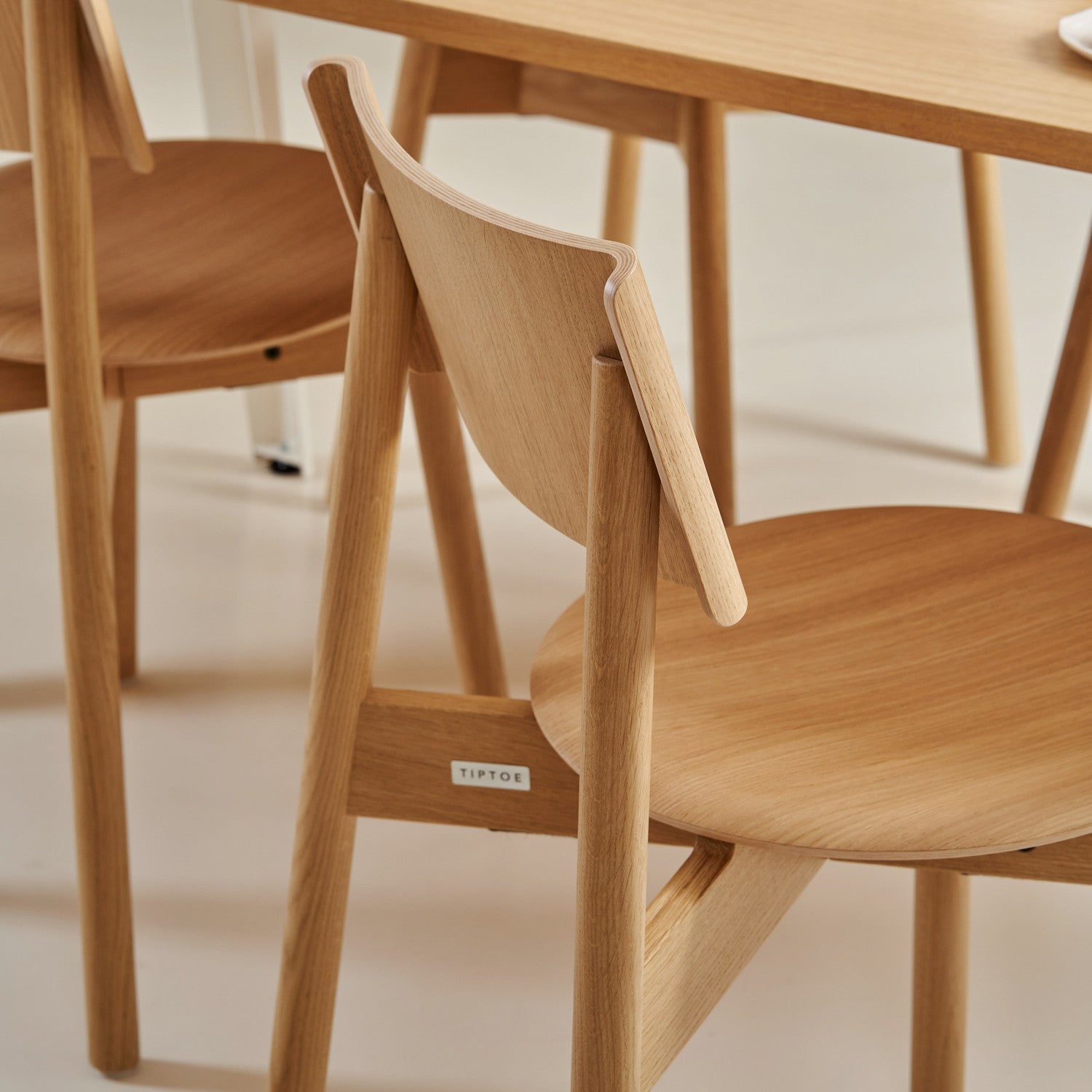 TIPTOE SSD full wood chair - eco-certified wood