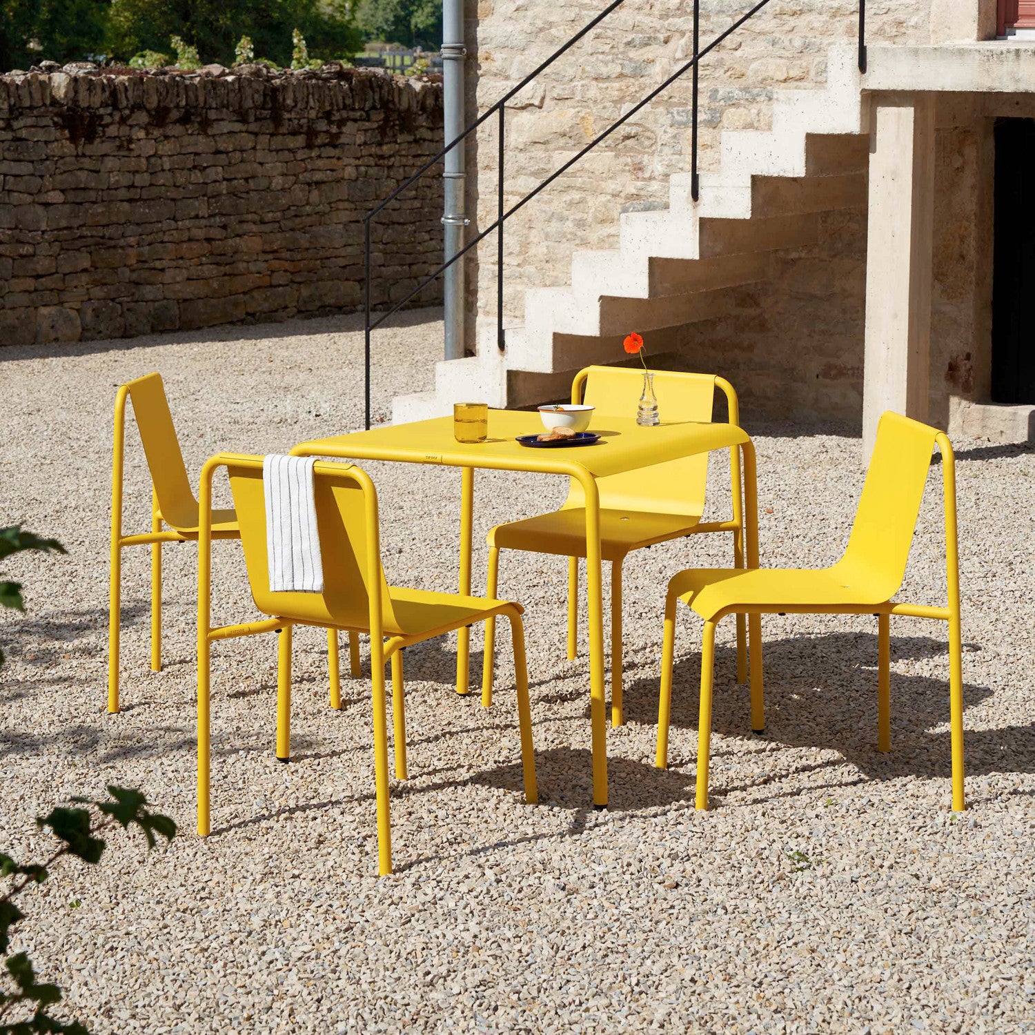 TIPTOE Outdoor coffee table PANORAMA - powder-coated steel