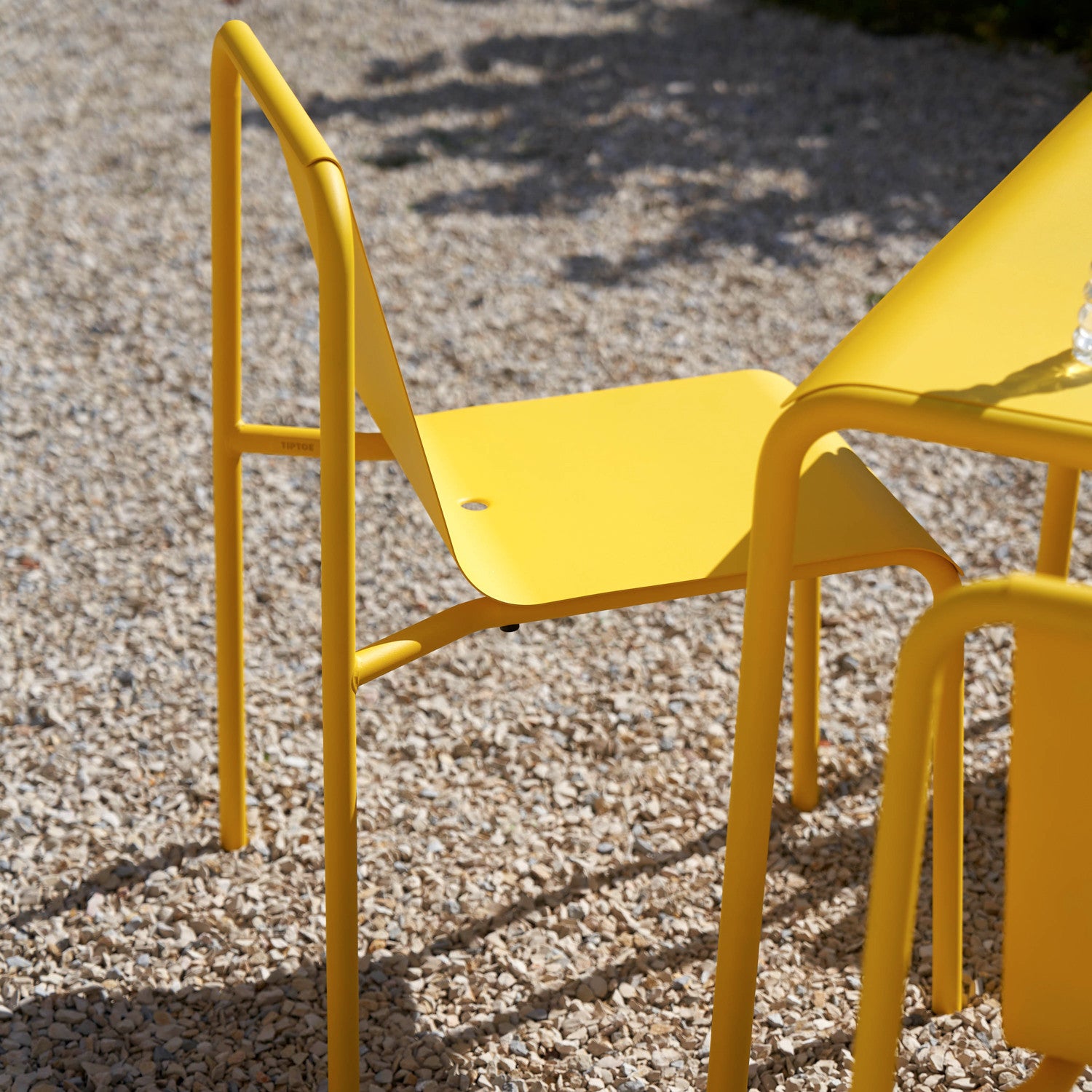 TIPTOE PANORAMA outdoor chair - powder-coated steel