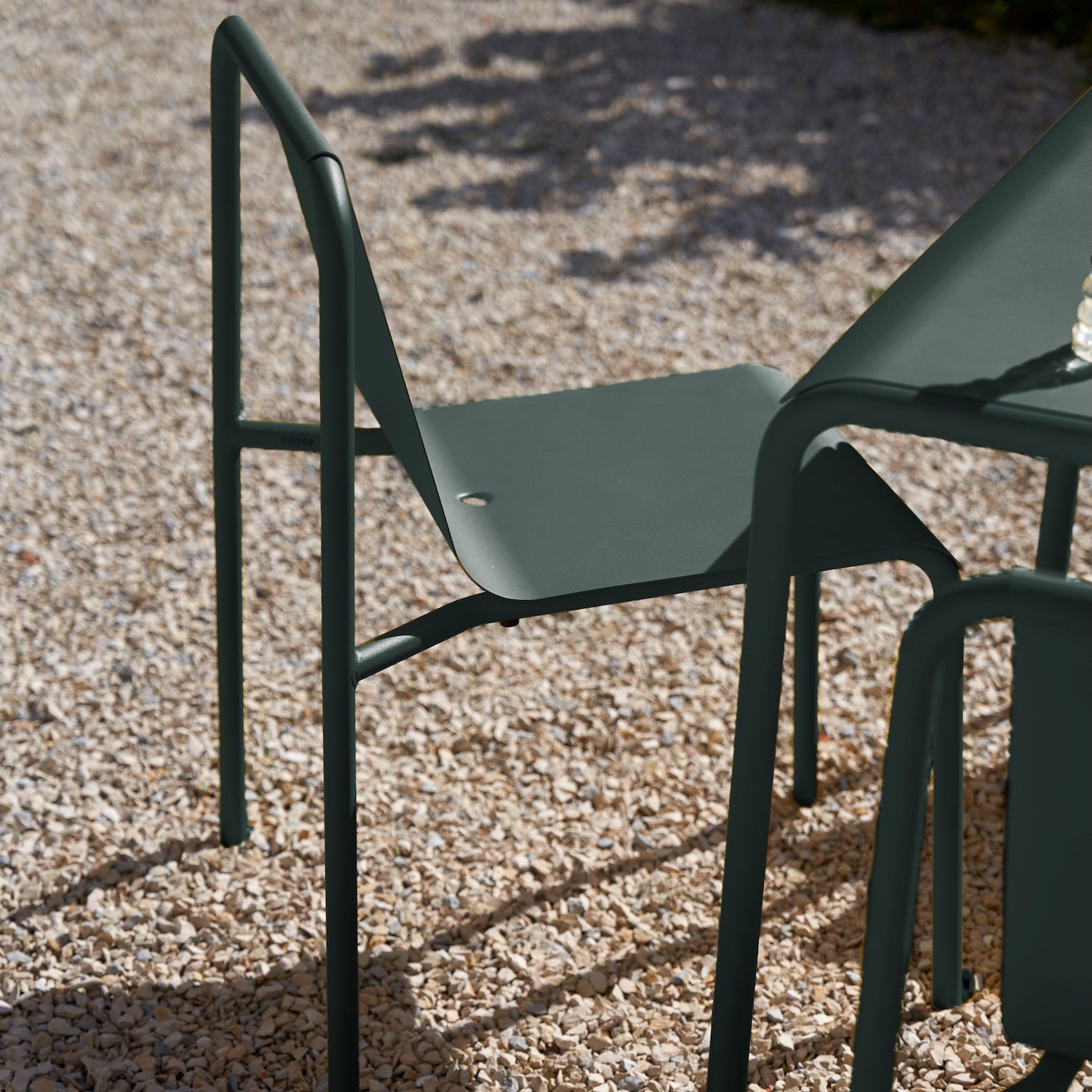 TIPTOE PANORAMA outdoor chair - powder-coated steel