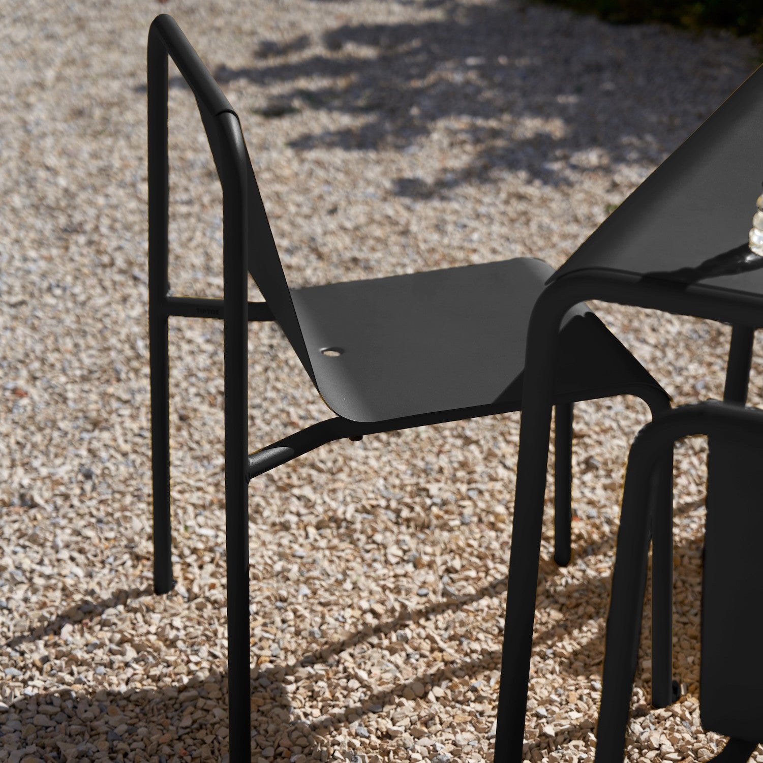 TIPTOE PANORAMA outdoor chair - powder-coated steel