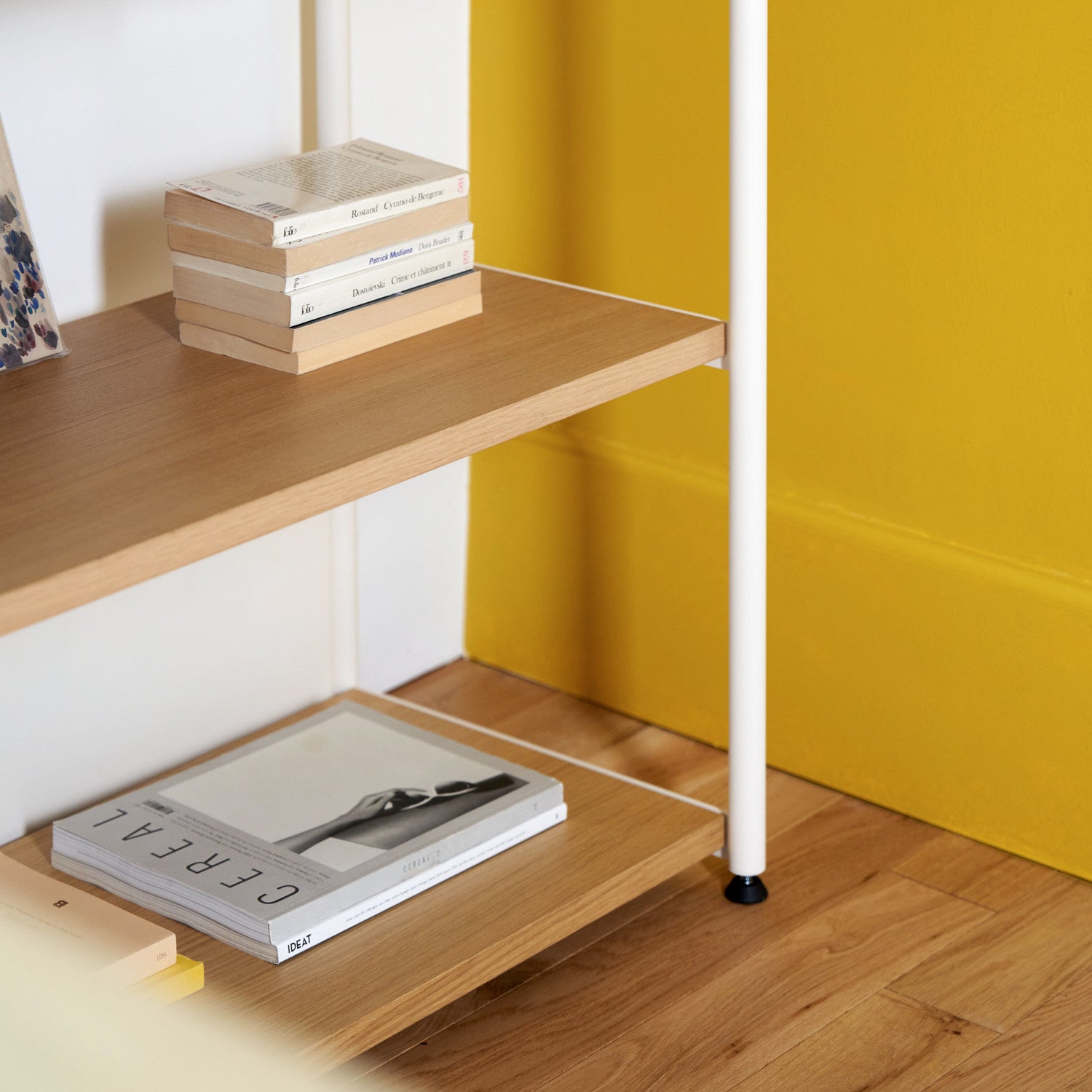 TIPTOE UNIT shelf - H180 to 215 x W84cm - eco-certified wood