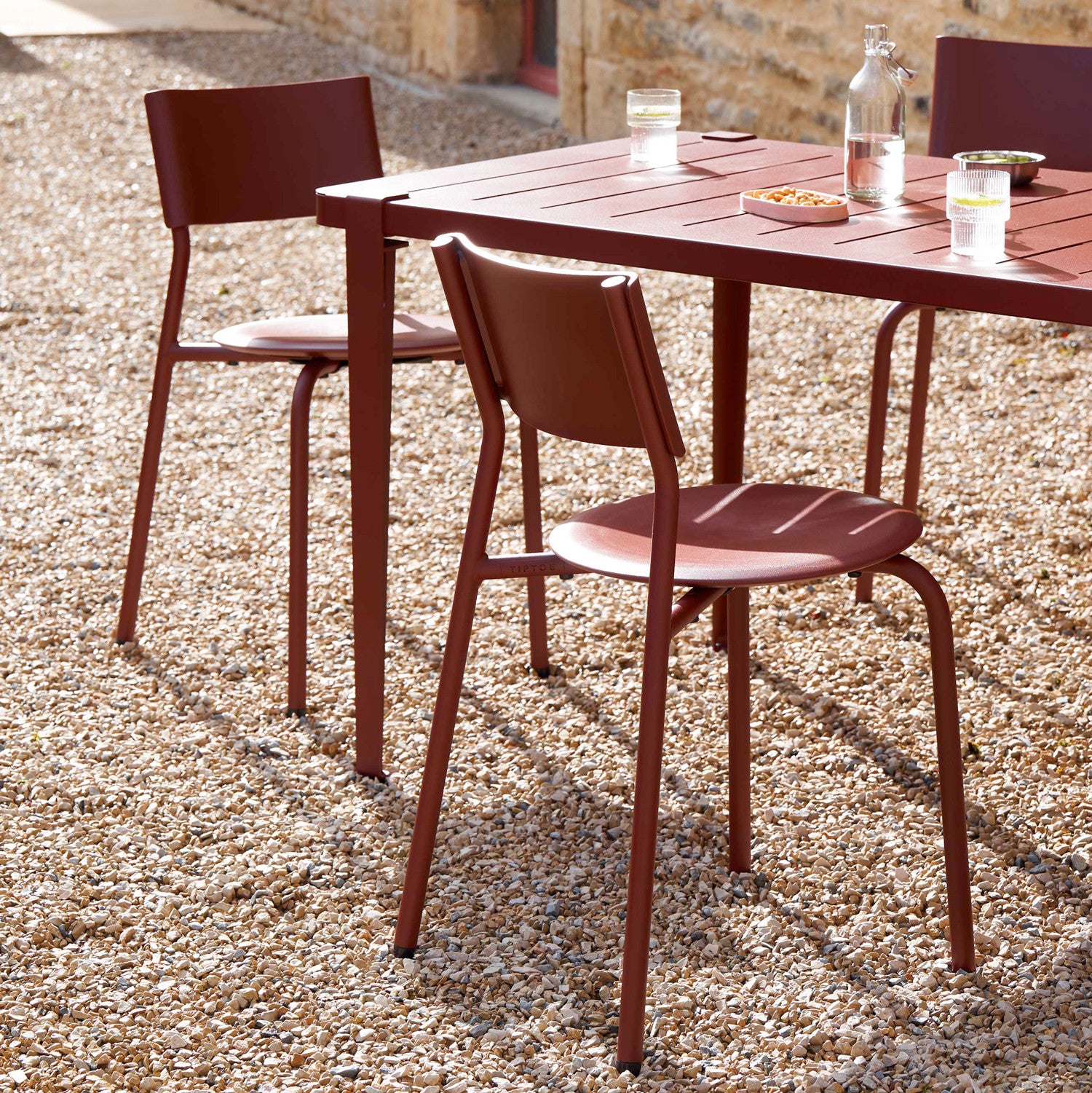 TIPTOE SSDr outdoor chair - recycled plastic
