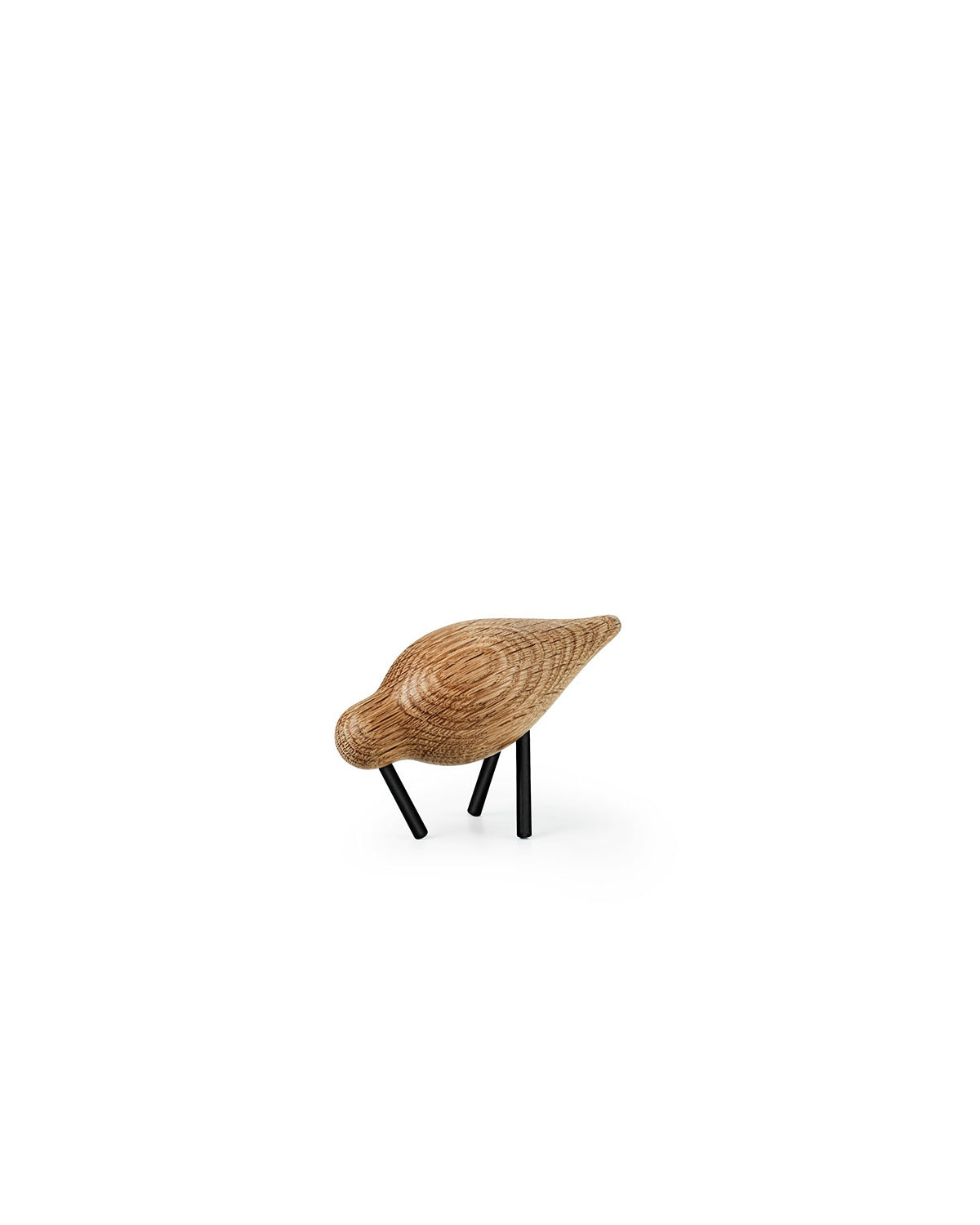 Normann Copenhagen Shorebird - Oak with Black Legs