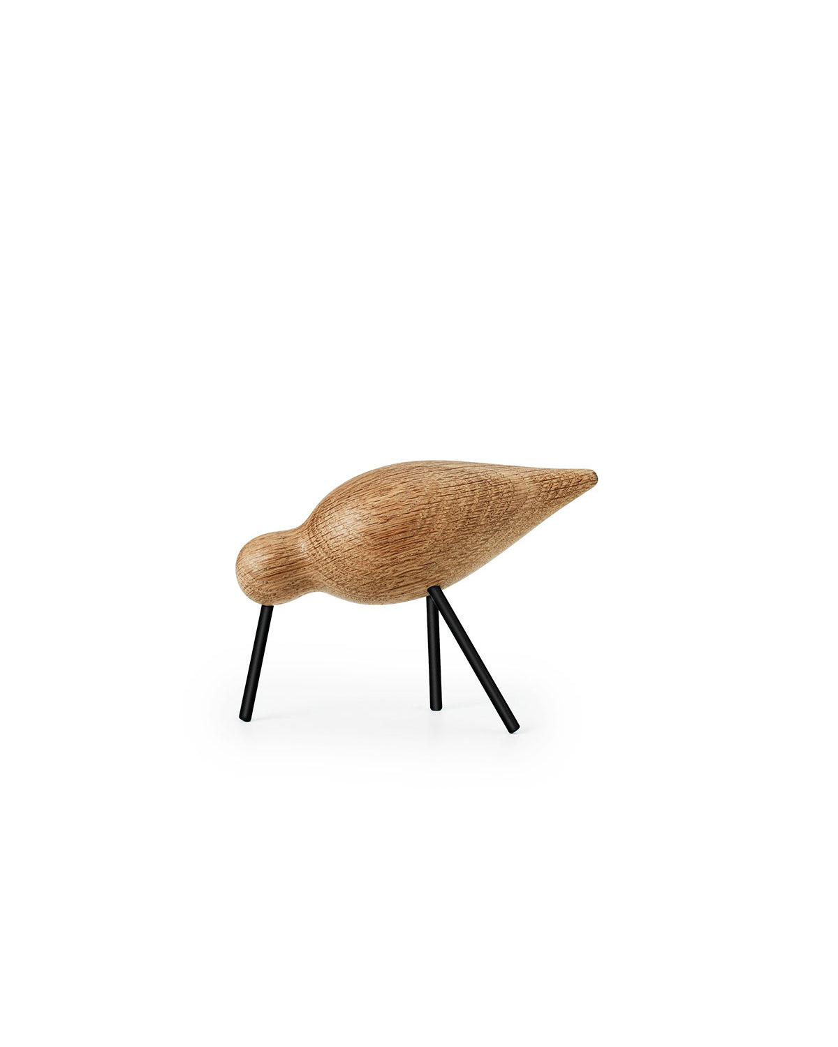 Normann Copenhagen Shorebird - Oak with Black Legs