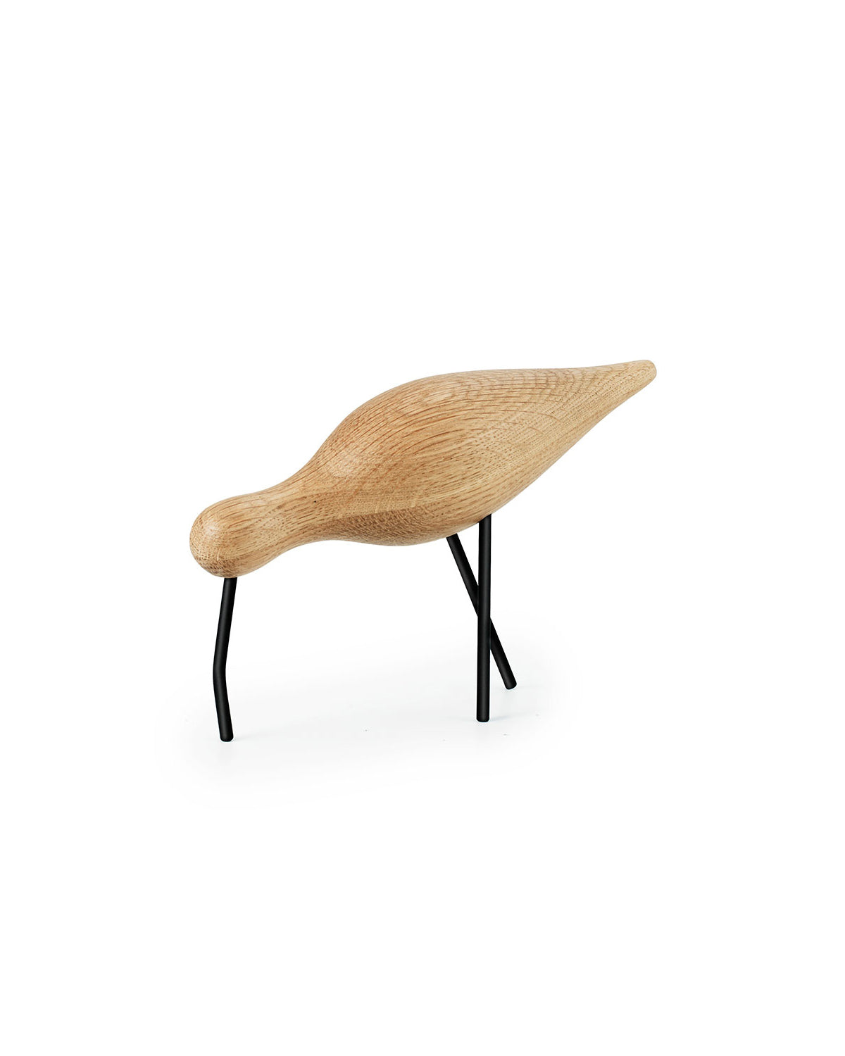 Normann Copenhagen Shorebird - Oak with Black Legs