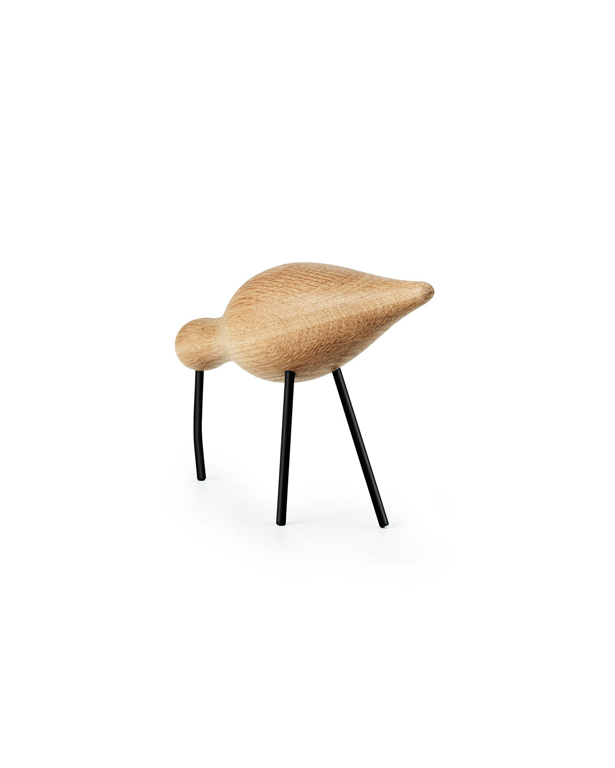 Normann Copenhagen Shorebird - Oak with Black Legs