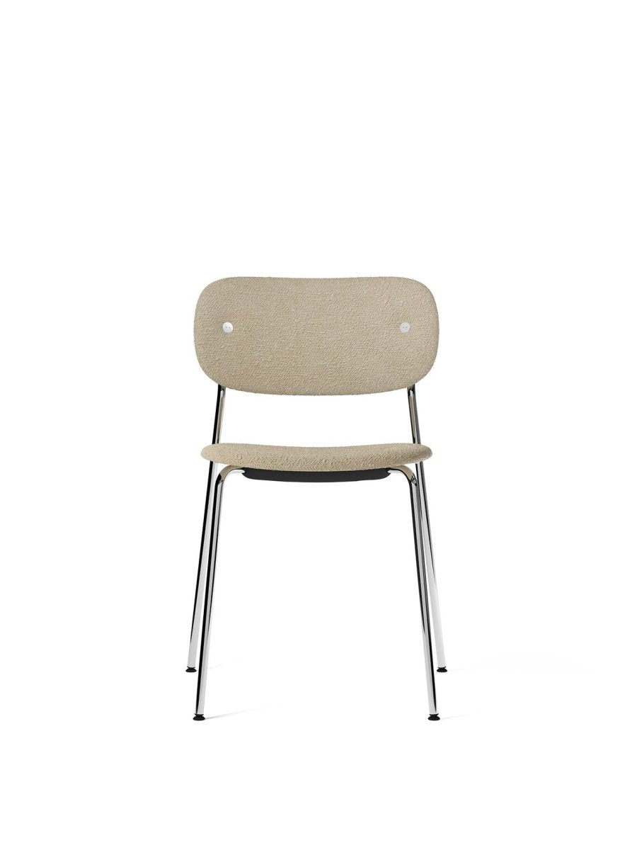 Audo Co Dining Chair, Without Arms, Fully Upholstered