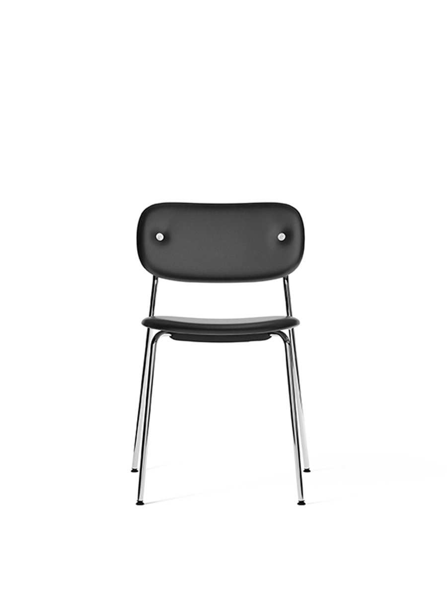 Audo Co Dining Chair, Without Arms, Fully Upholstered