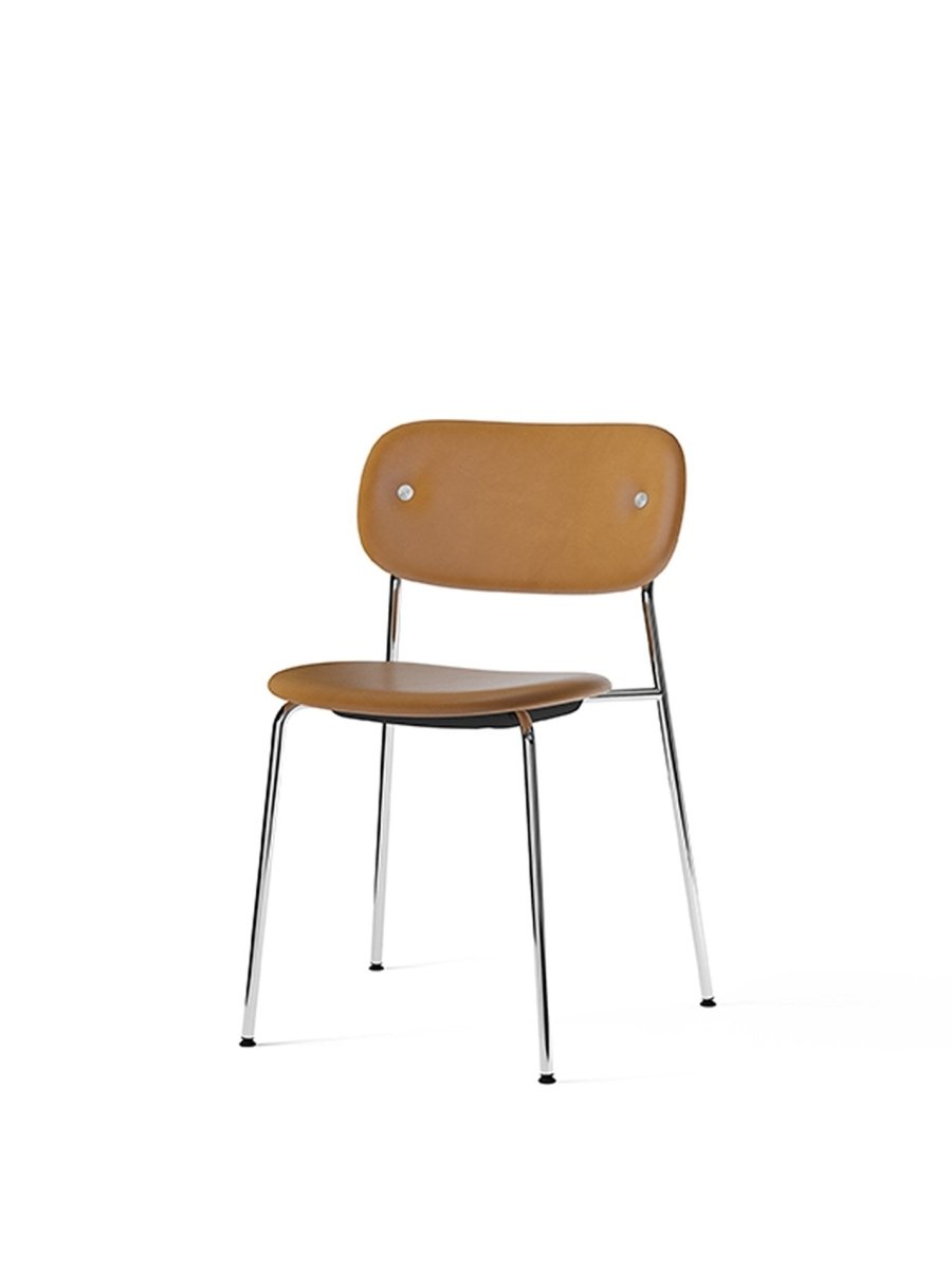 Audo Co Dining Chair, Without Arms, Fully Upholstered
