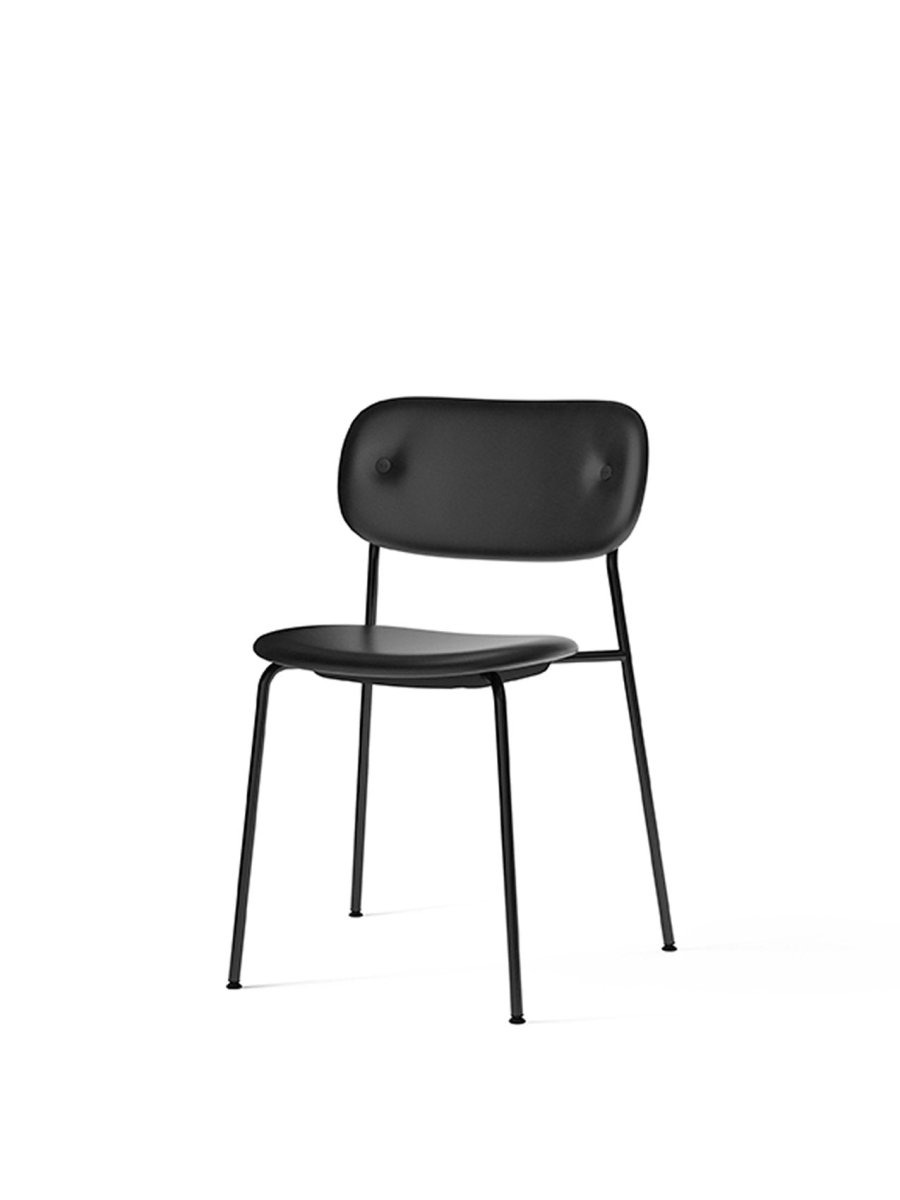 Audo Co Dining Chair, Without Arms, Fully Upholstered