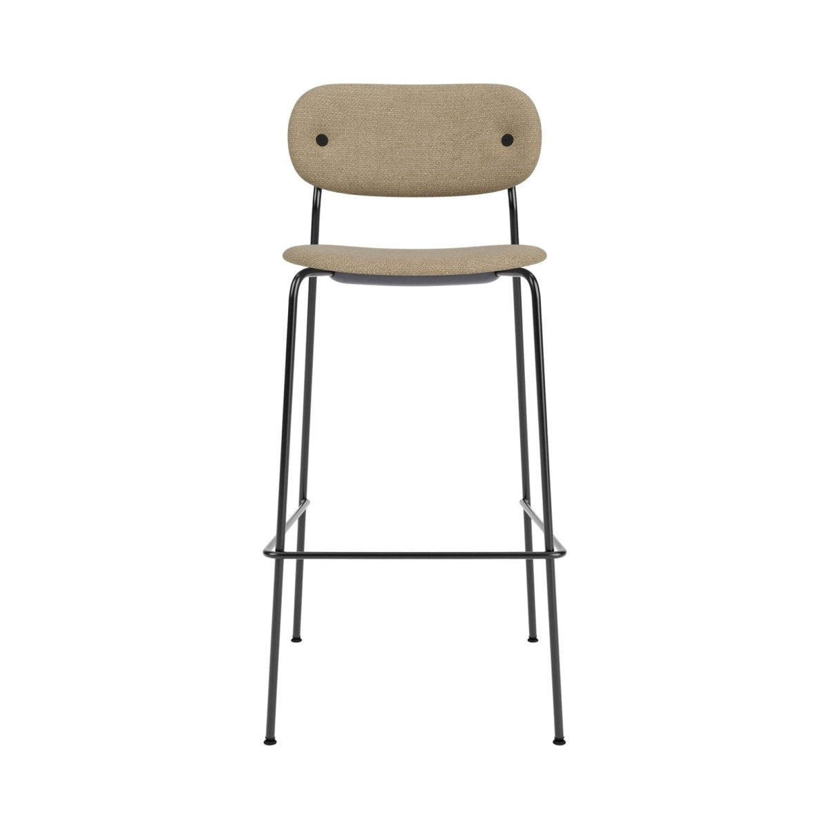 Audo Co Bar Chair, Upholstered - Fully Upholstered / Audo Bouclé US 02