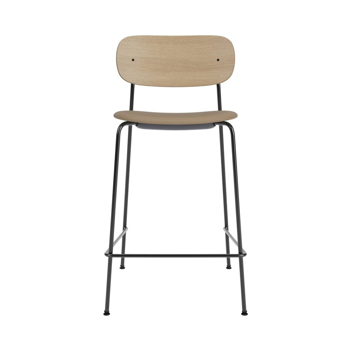 Audo Co Counter Chair, Upholstered – Natural Oak / 1611/Sierra