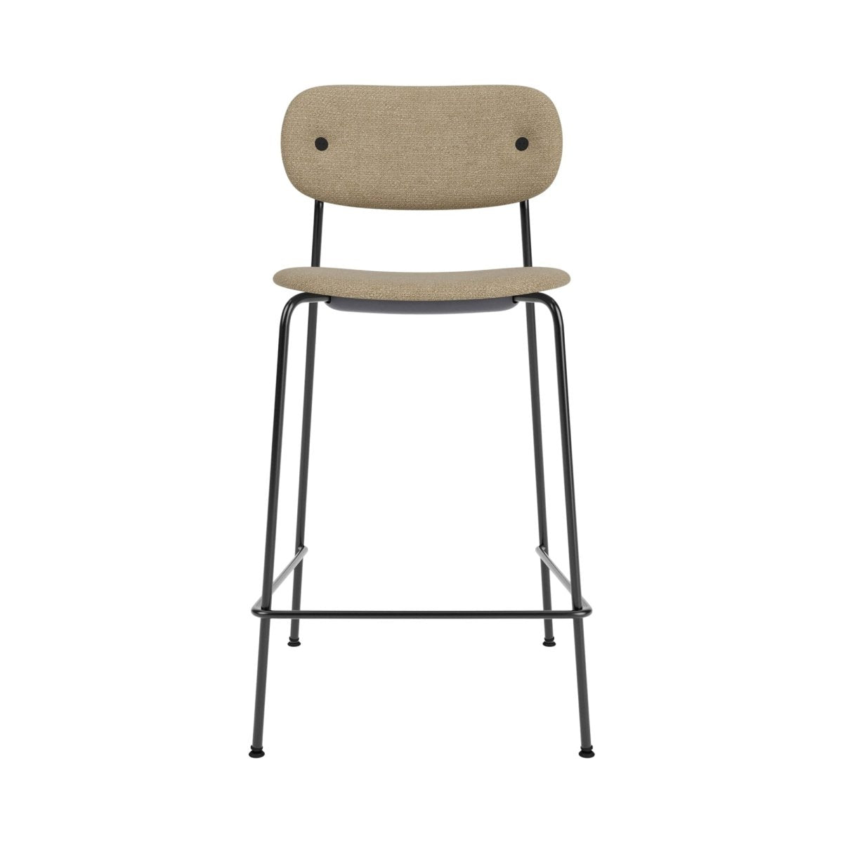 Audo Co Counter Chair, Upholstered - Fully Upholstered / Audo Bouclé US 02